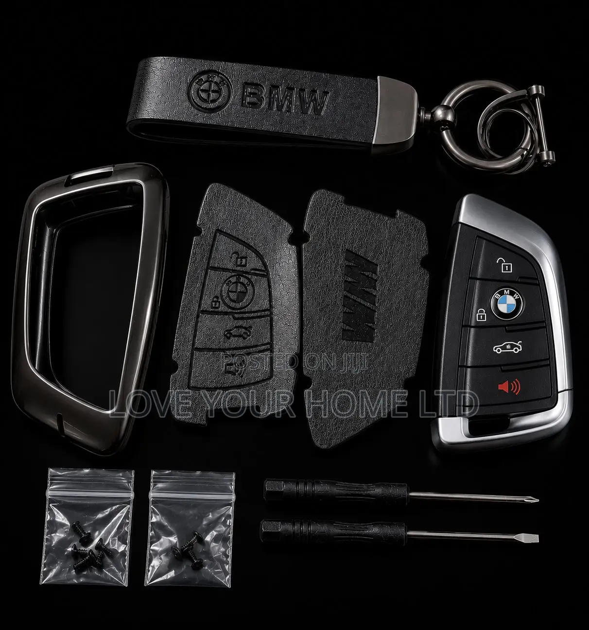 BMW 4-Button Smart Key Shell Kit