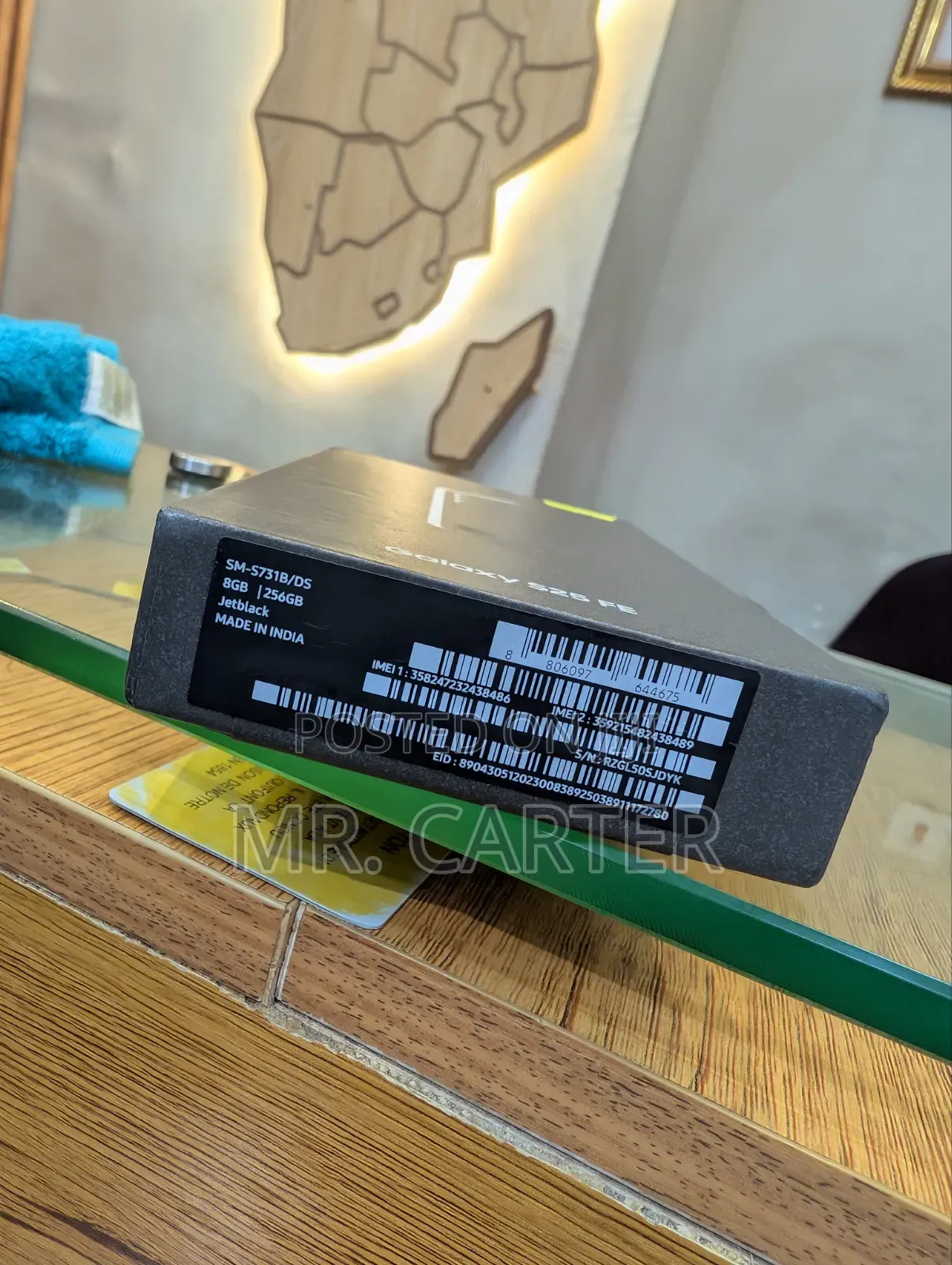 New Samsung Galaxy S25 FE 5G 256 GB Black