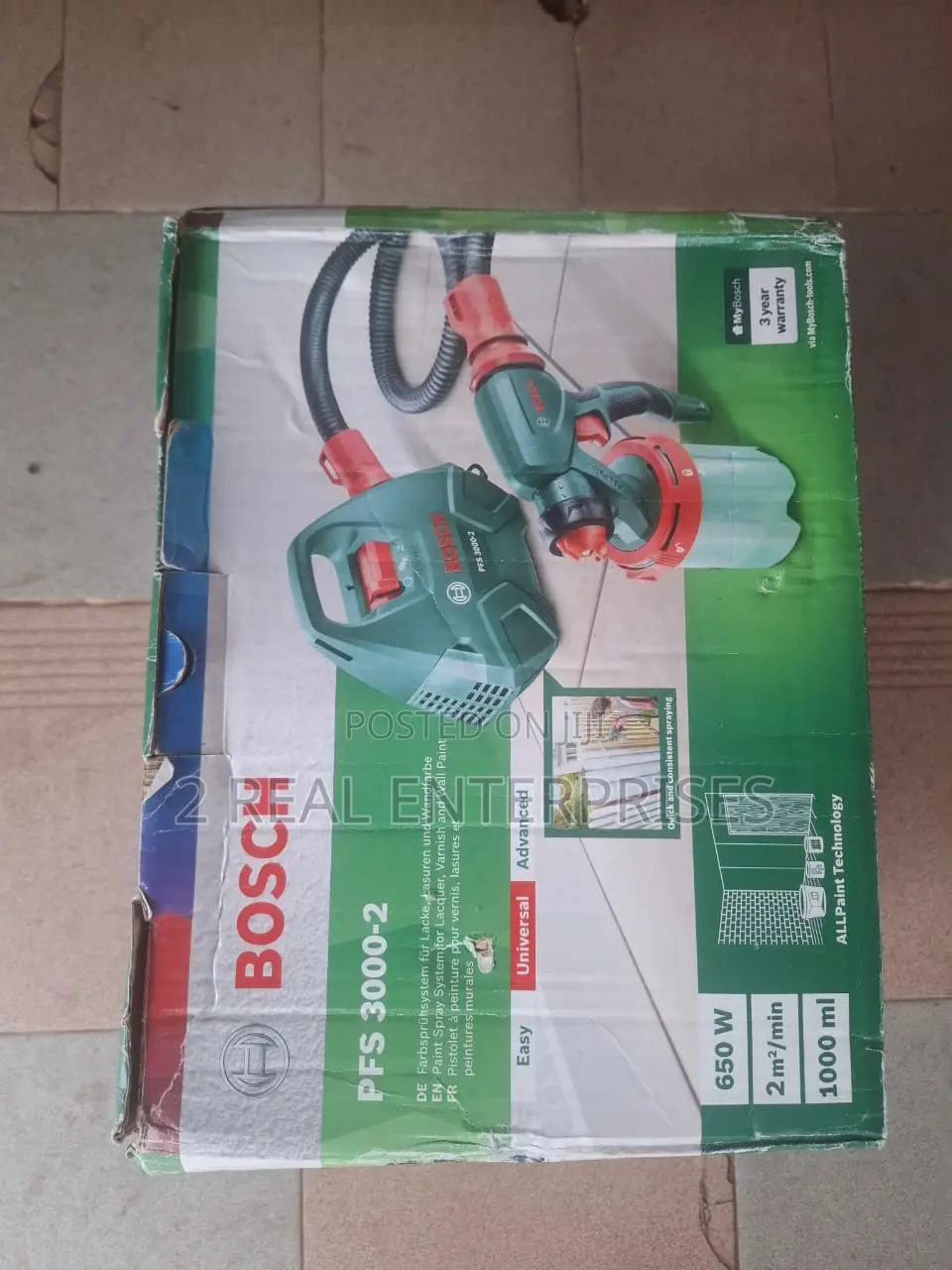 Bosch Paint Spray System 650W