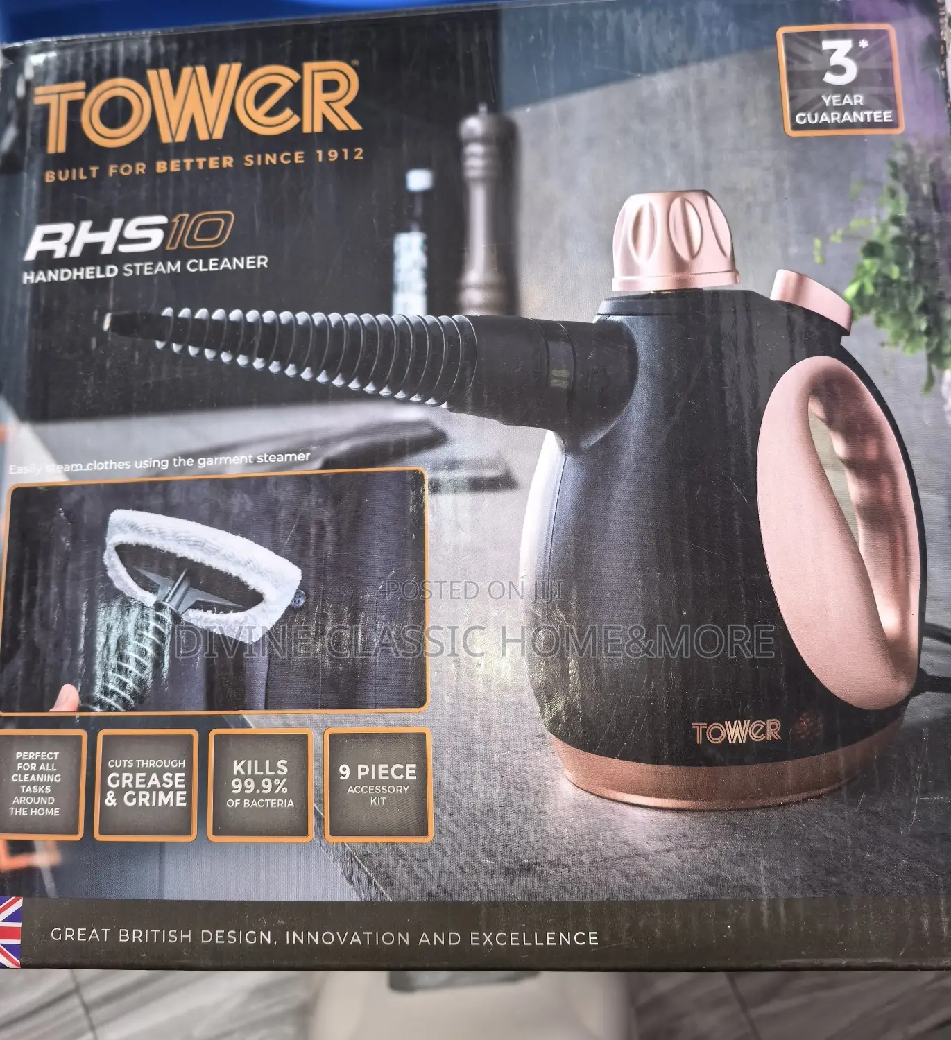 Tower Hanheld Steam Cleaner