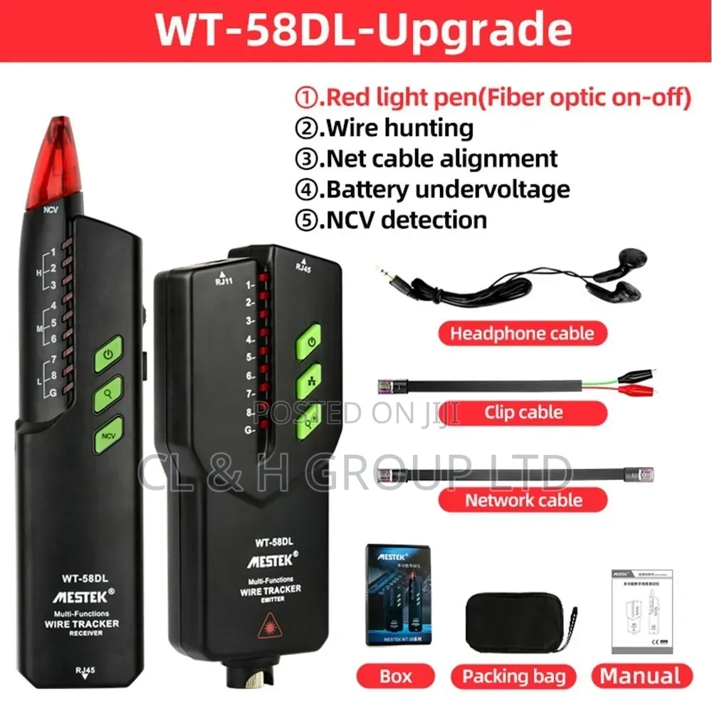 Mestek Multifunction Network Cable Tester