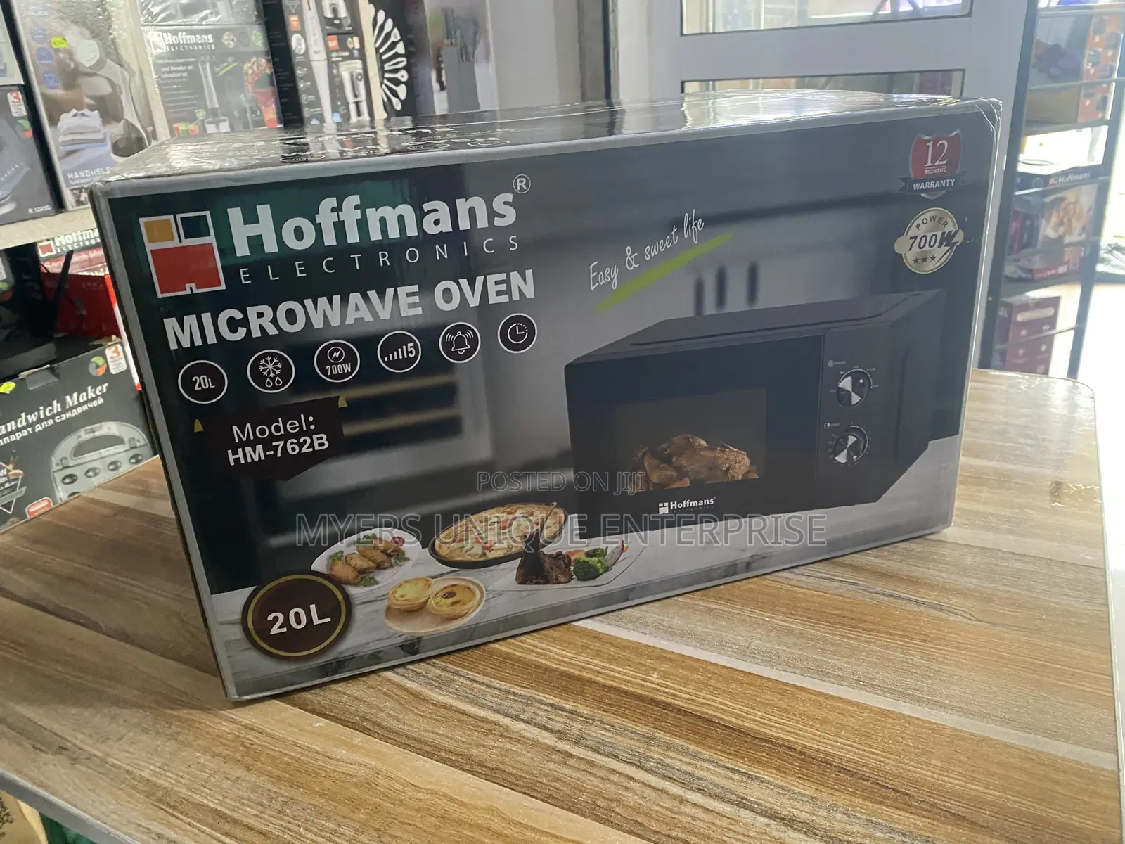 Hoffmans Microwave Oven for Hostels,etc-20l