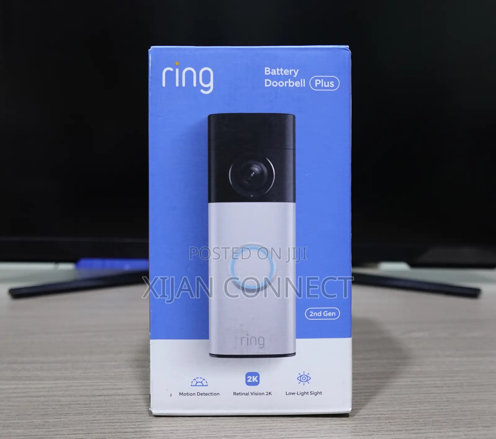 Ring Battery Doorbell Plus (2nd Gen) + Ring Chime (3rd Gen) Bundle