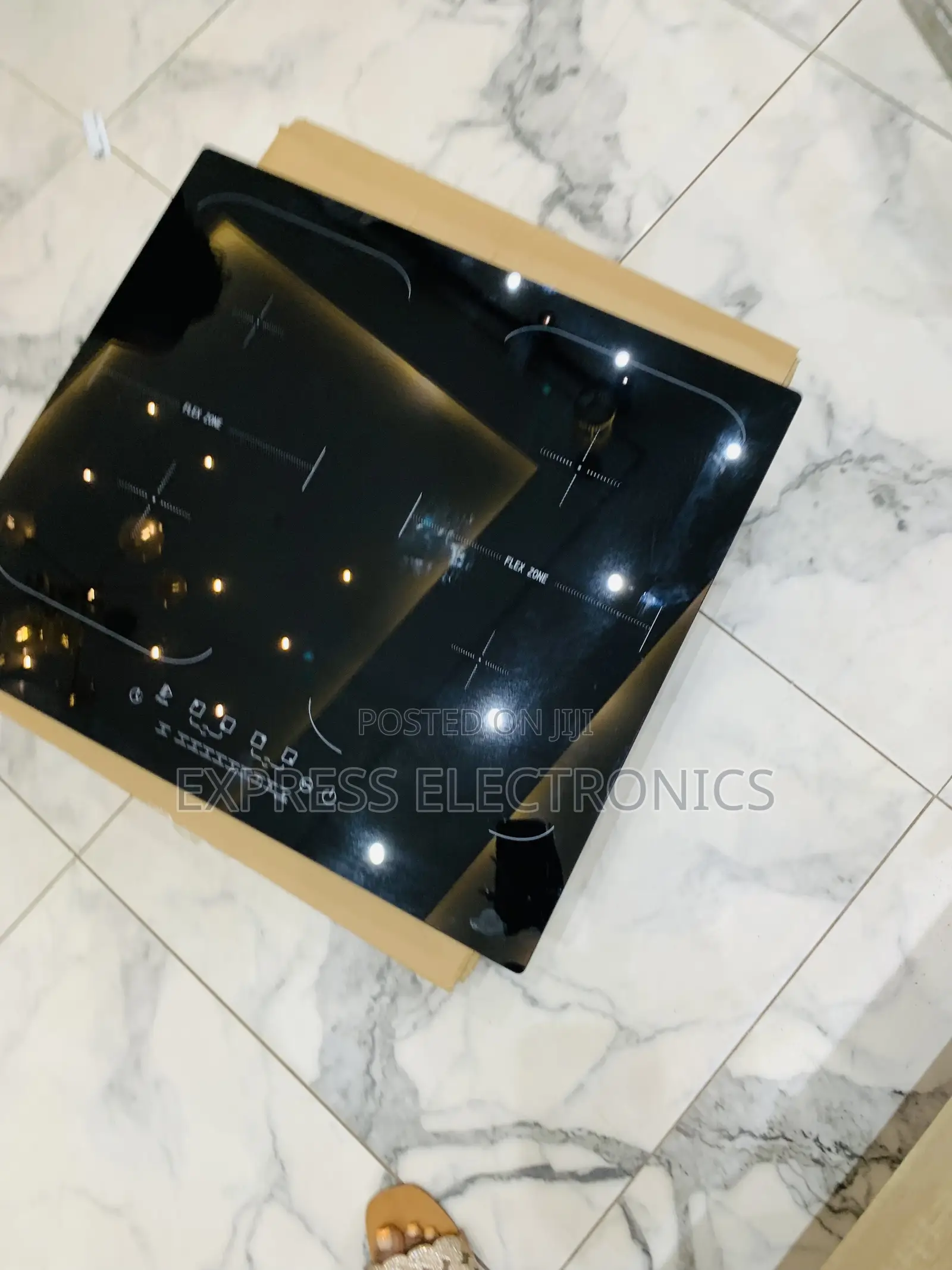 Lovely New Black 4burner Built in Electric Cooker 60cm Kenwood