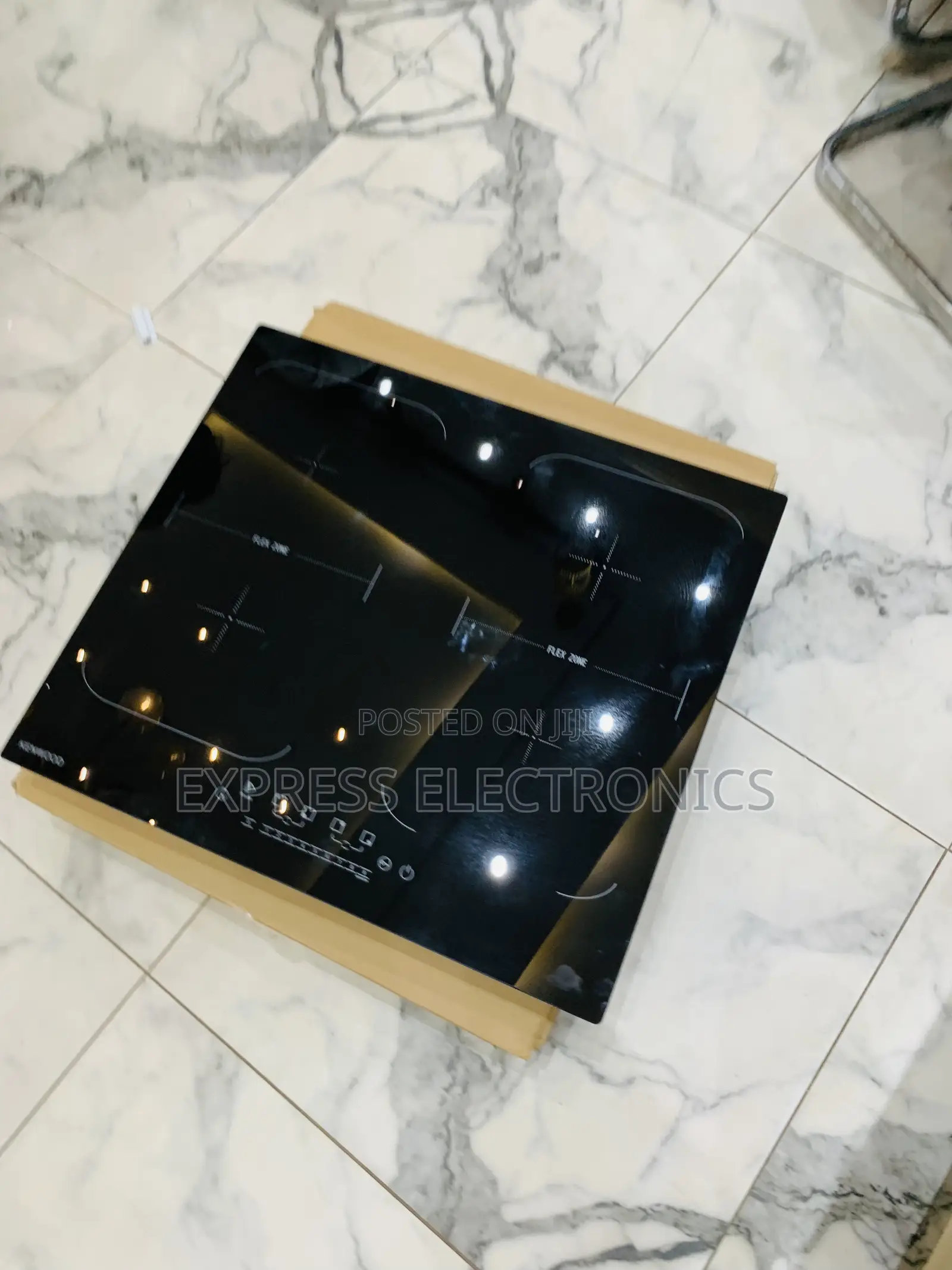 Lovely New Black 4burner Built in Electric Cooker 60cm Kenwood