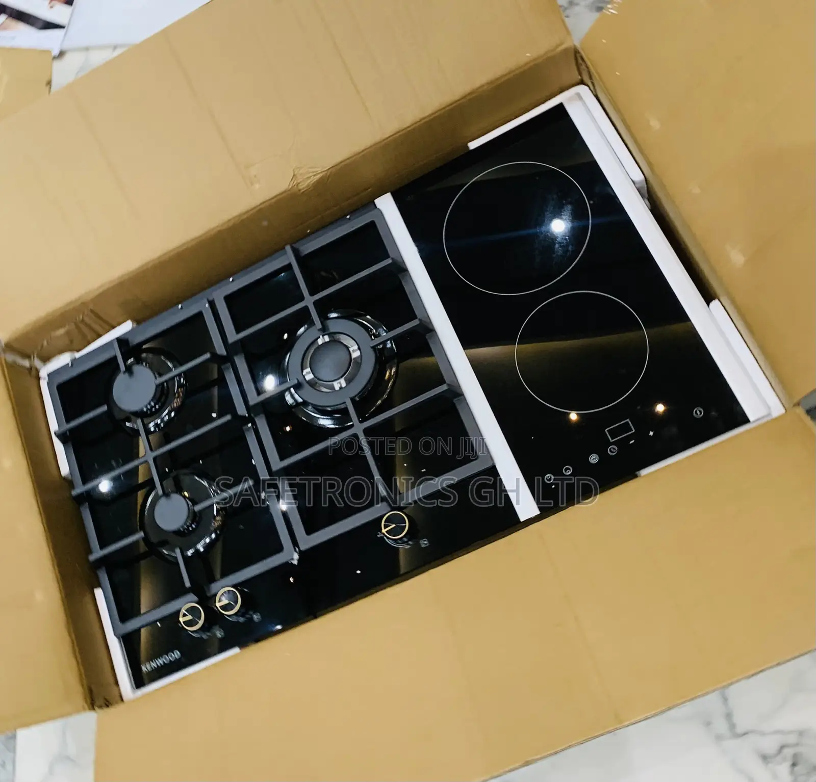 Super Good Kenwood 90cm 3gas, 2 Electric Ceramic Hob