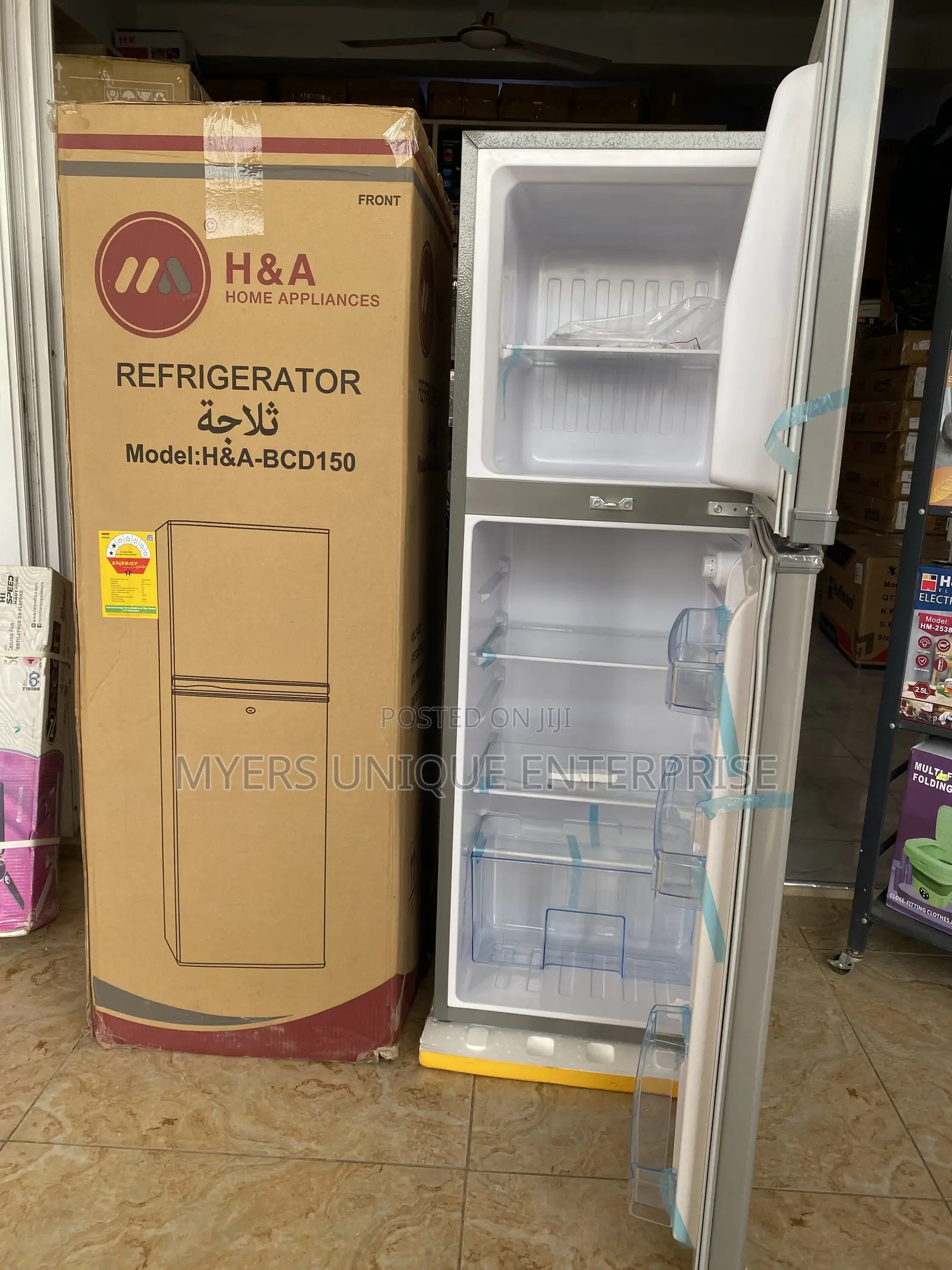 150 Litre Fridge With Freezer Compartment