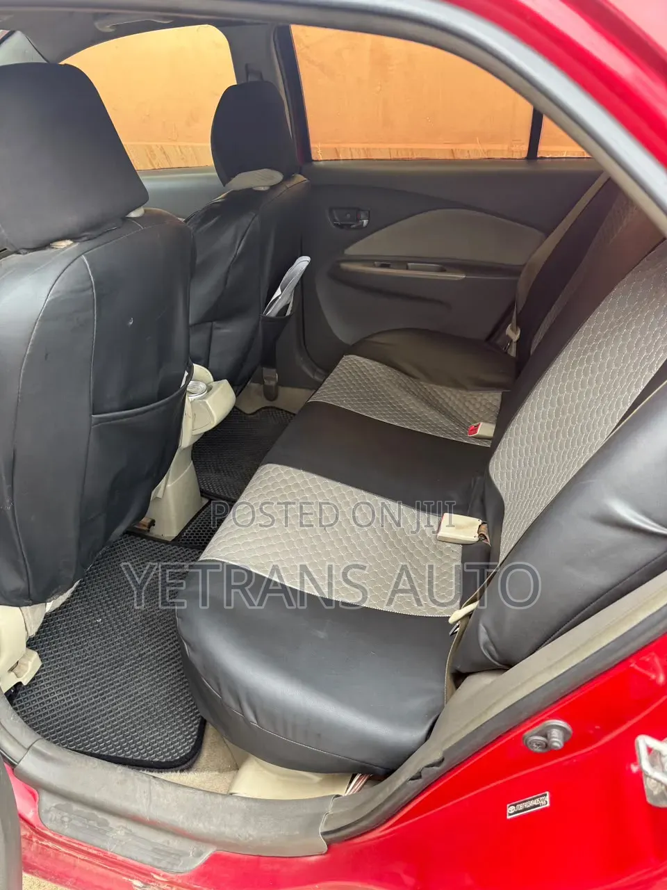Toyota Yaris 2008 Red