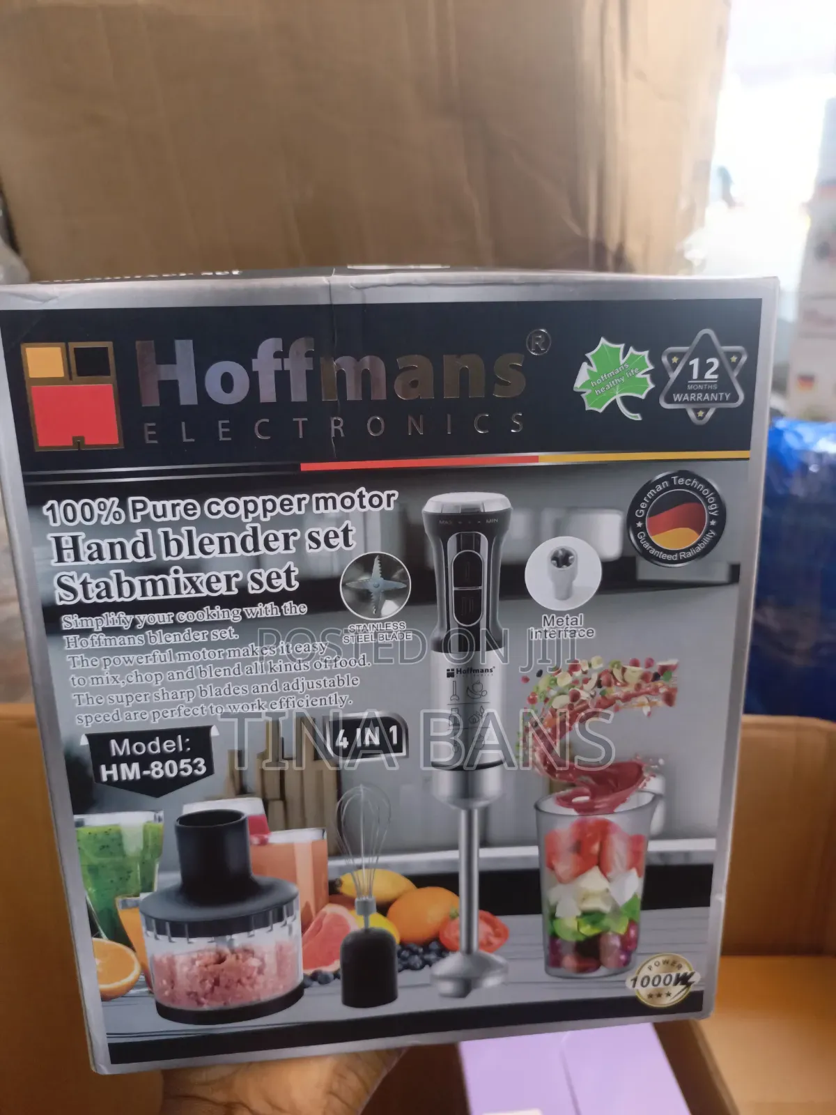 4 in 1 Hoffmans Hand Blender