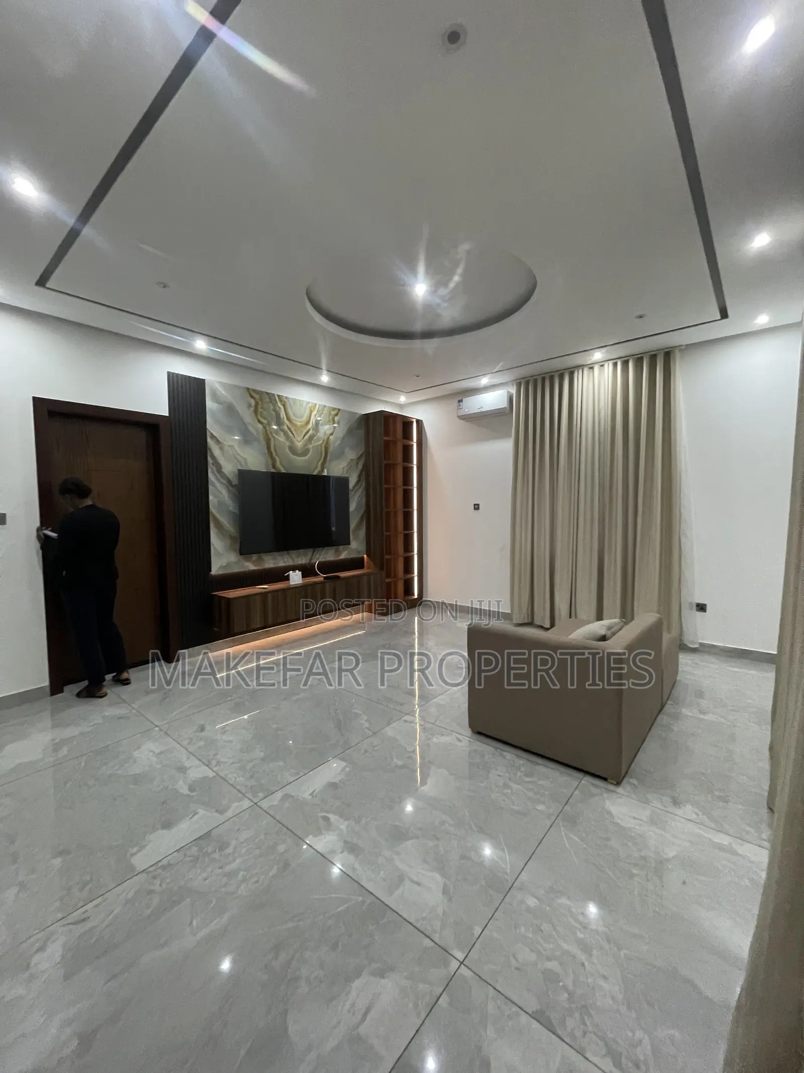 Furnished 1bdrm Apartment in Ashaley Botwe for rent