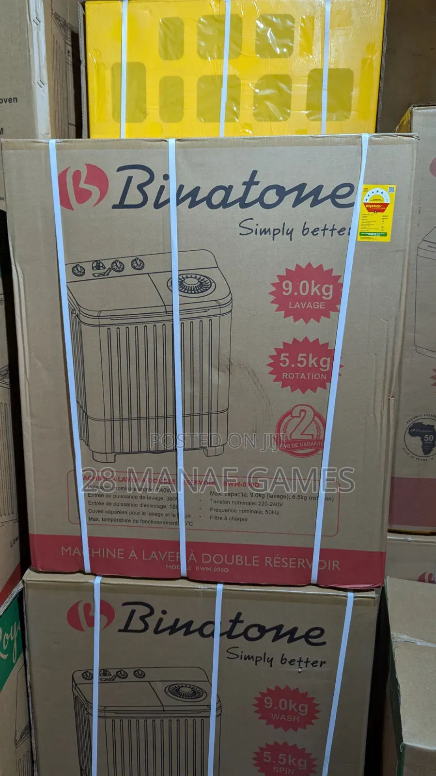 Binatone 9kg Washing Machine