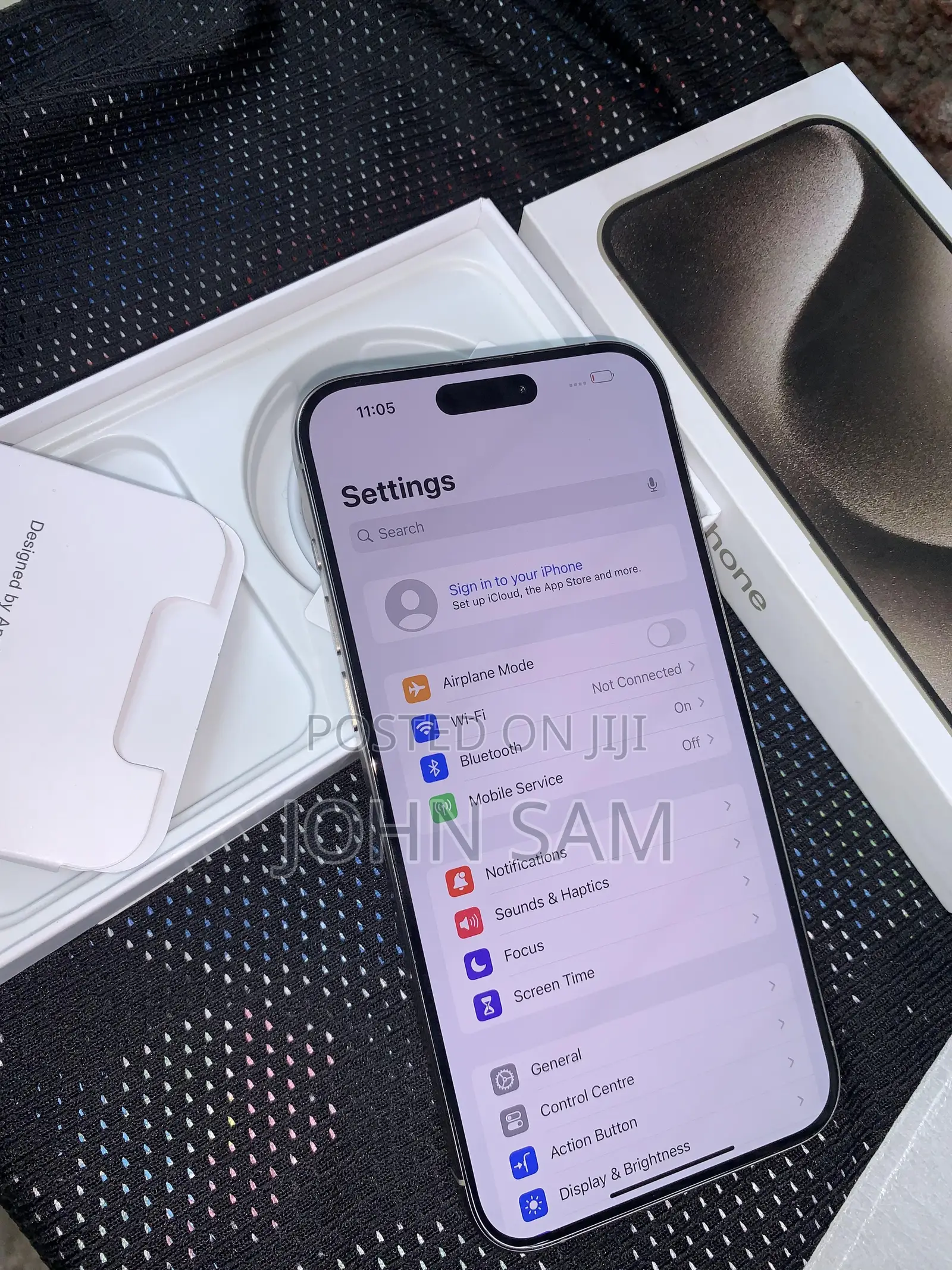Apple iPhone 15 Pro Max 256 GB Silver