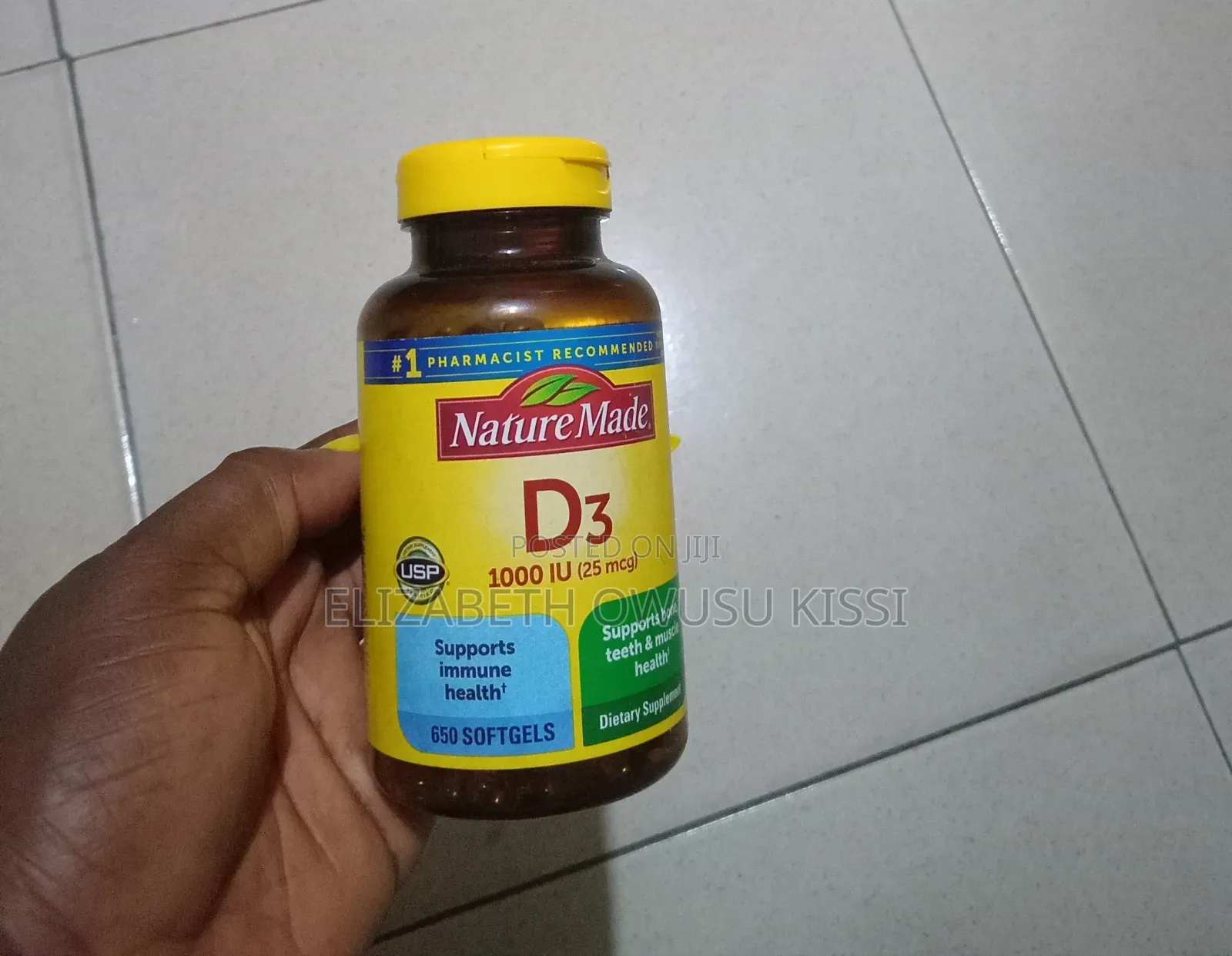 Nature Made Vitamin D3 1000iu