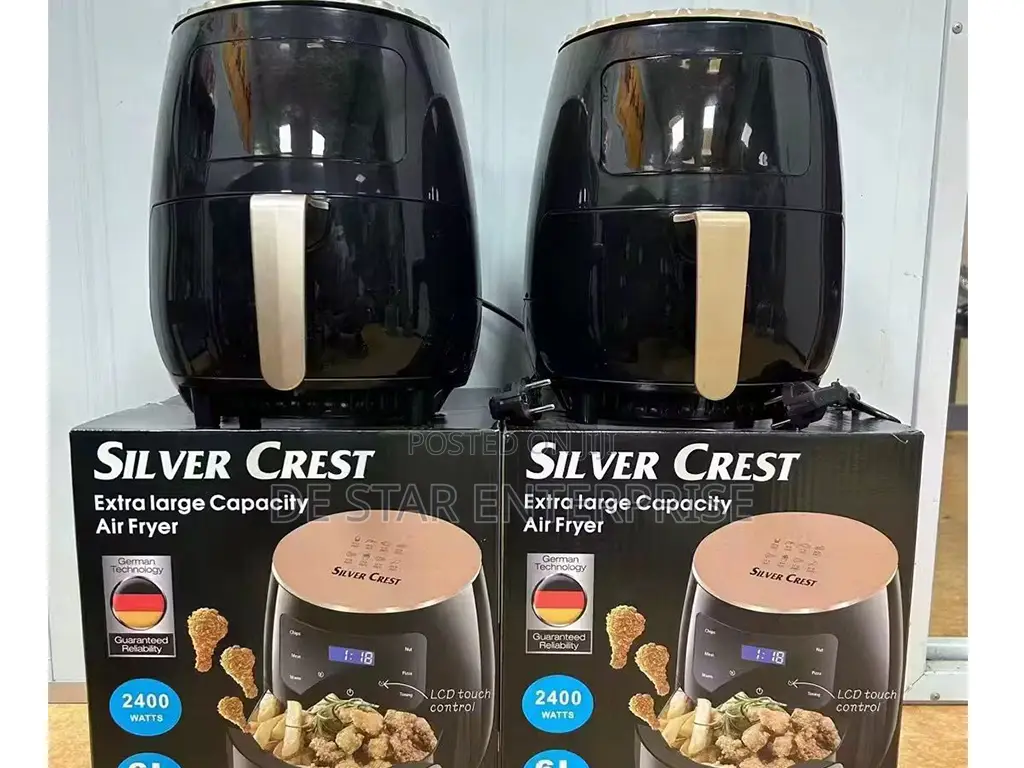 Big Size, Big Taste Use 6l Silver Crest Air Fryer