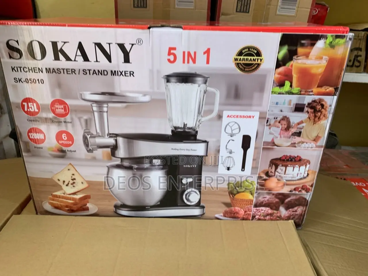 Sokany 5 in 1 Smart Kitchen Master Combo