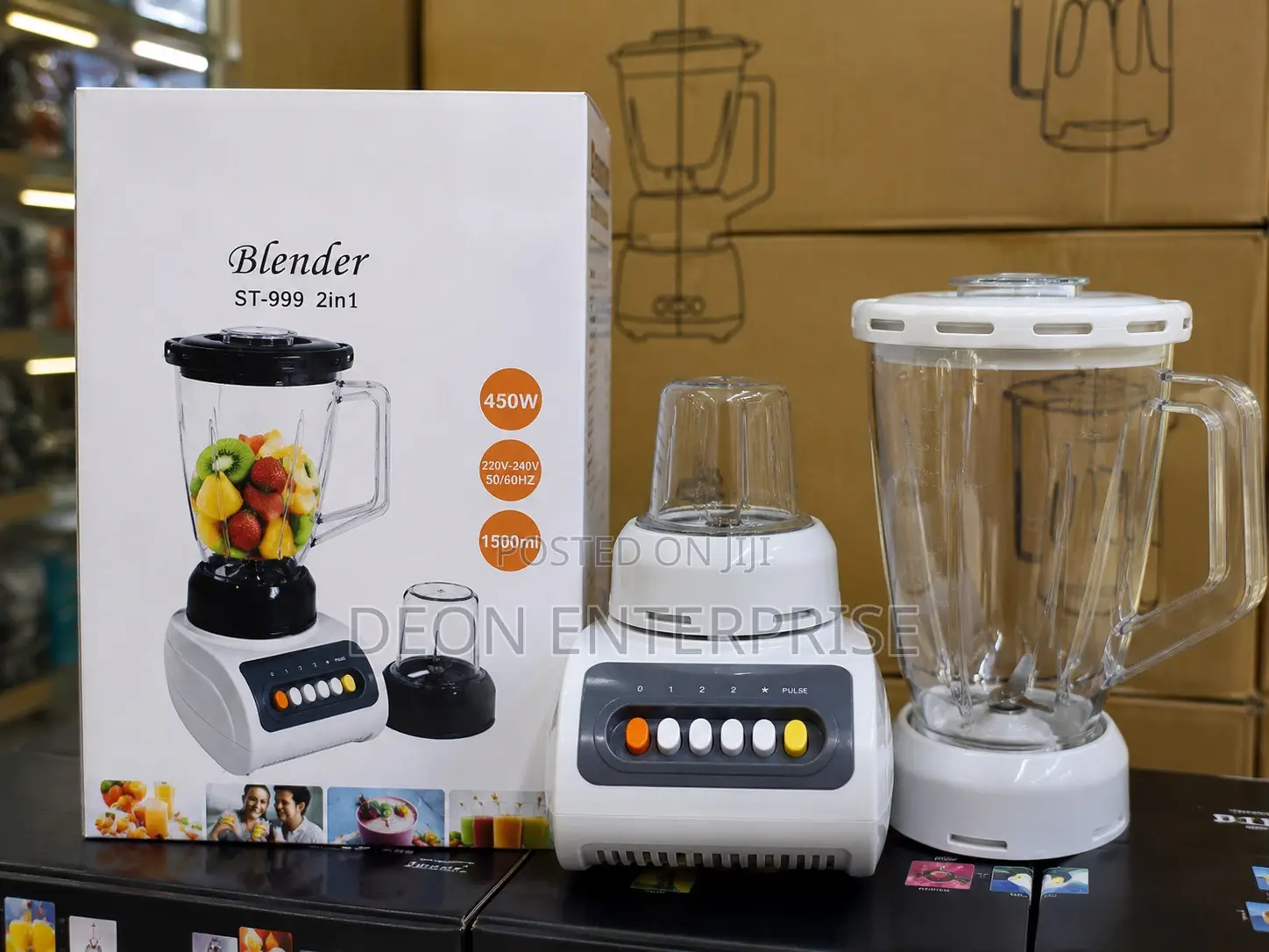 Multi-Functional 2 in 1 Blender