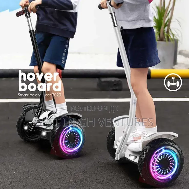 Smart Hoverboard With Handle Control