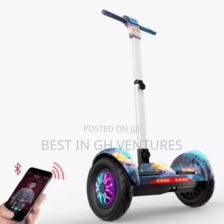Smart Hoverboard With Handle Control
