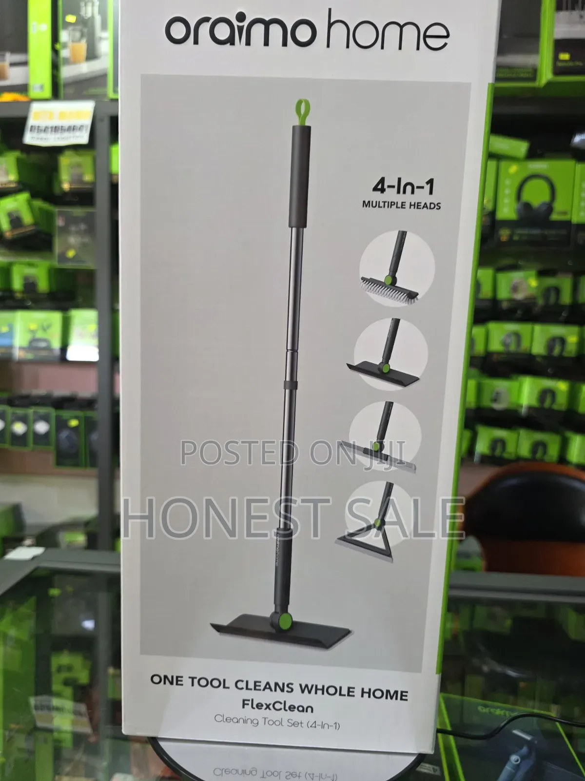 Oraimo Flexclean 4-in-1 Multi-Functional Corner-Cleaning Tool Set