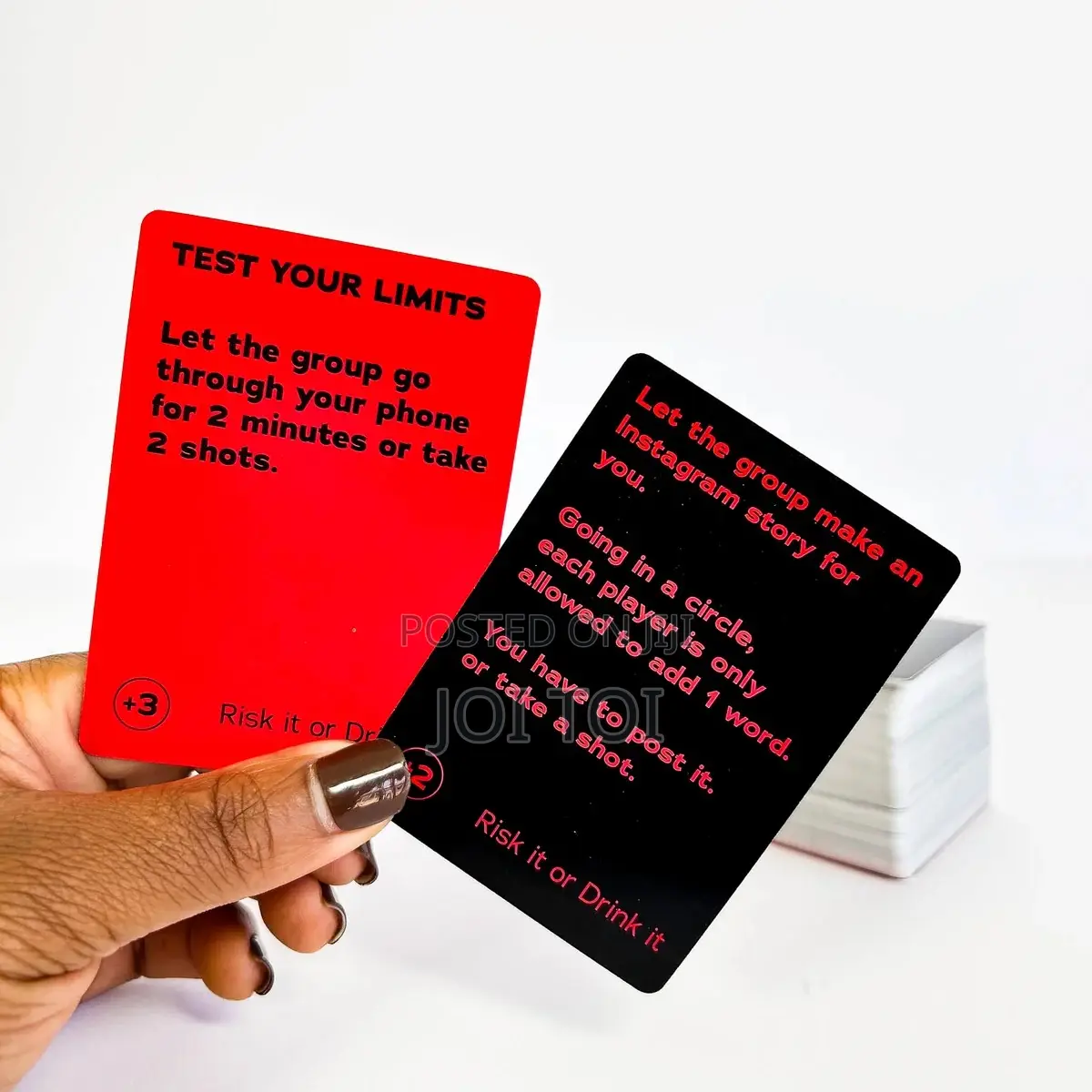 Risk It or Drink It Card Game