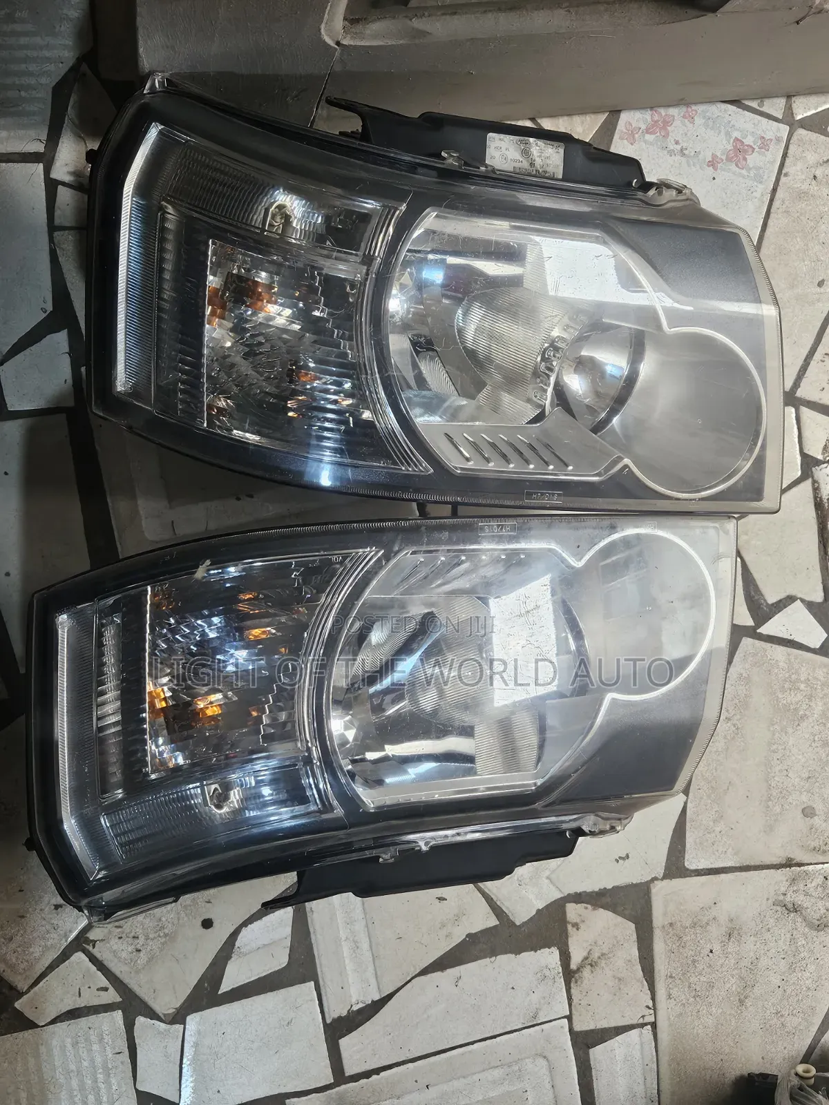 Free Lander Rover Headlight 2014
