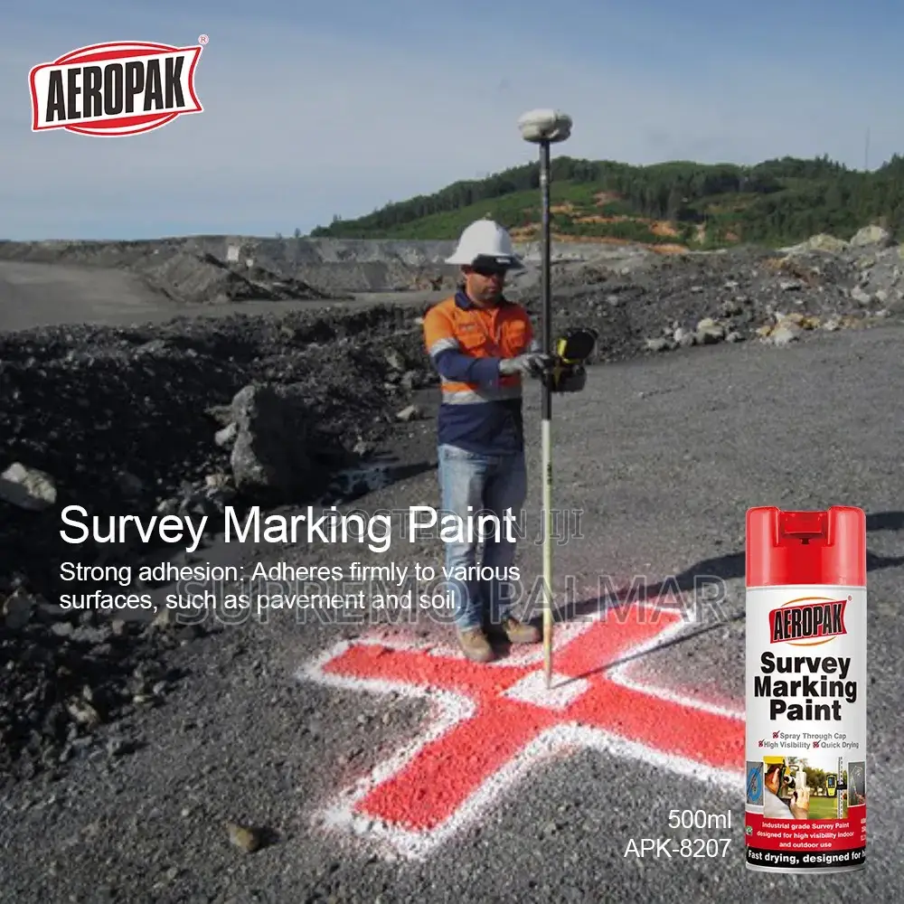 Survey Spray Paint – High-Visibility Marking Paint for Construction