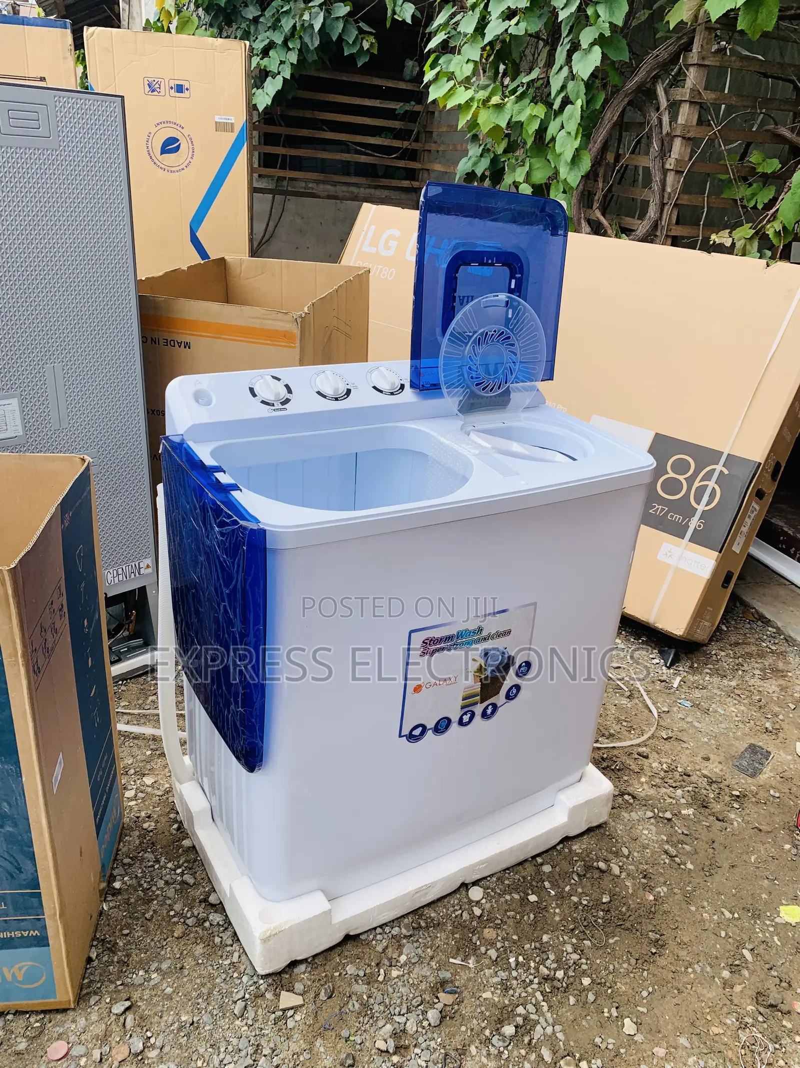 Lovely New WM Topload Twintub 13kg Galaxy Washing Machine