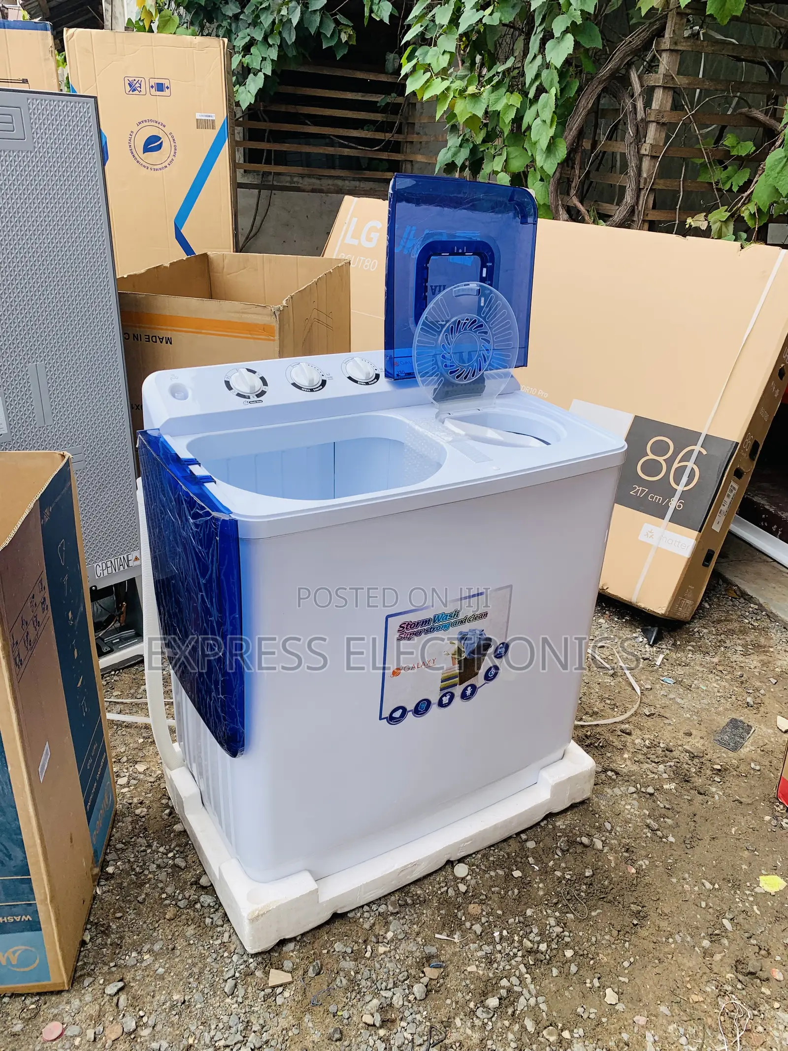 Lovely New WM Topload Twintub 13kg Galaxy Washing Machine