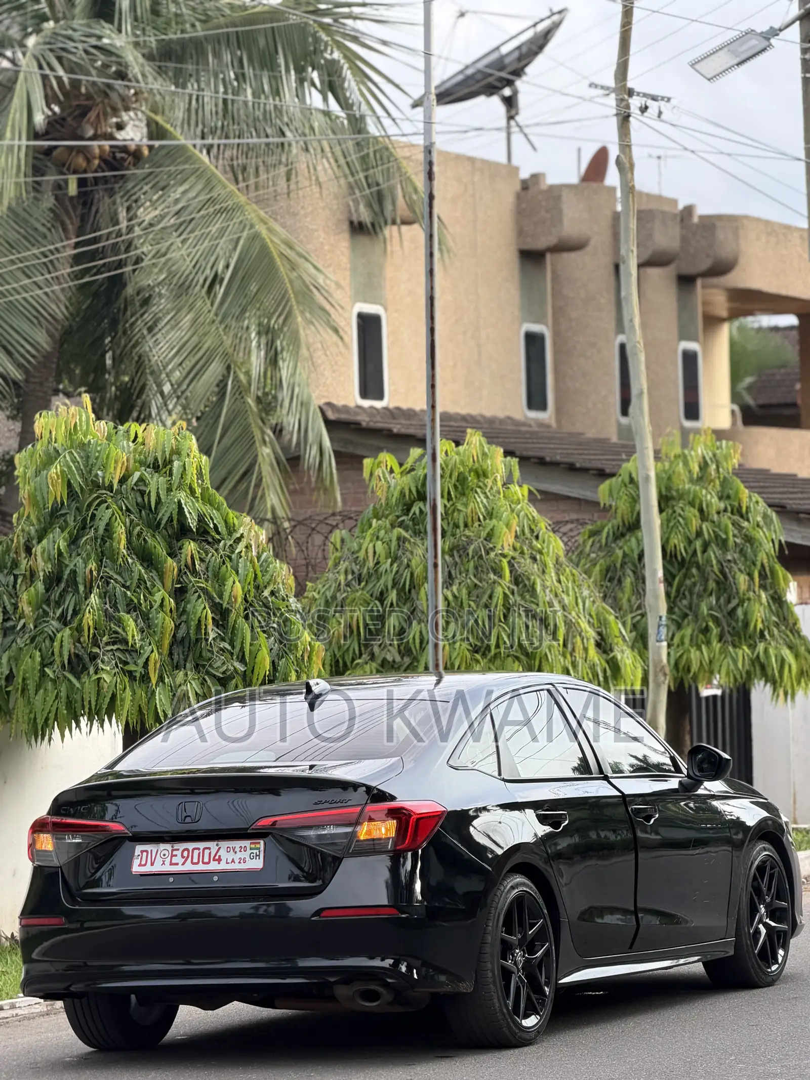 Honda Civic Sport 2022 Black