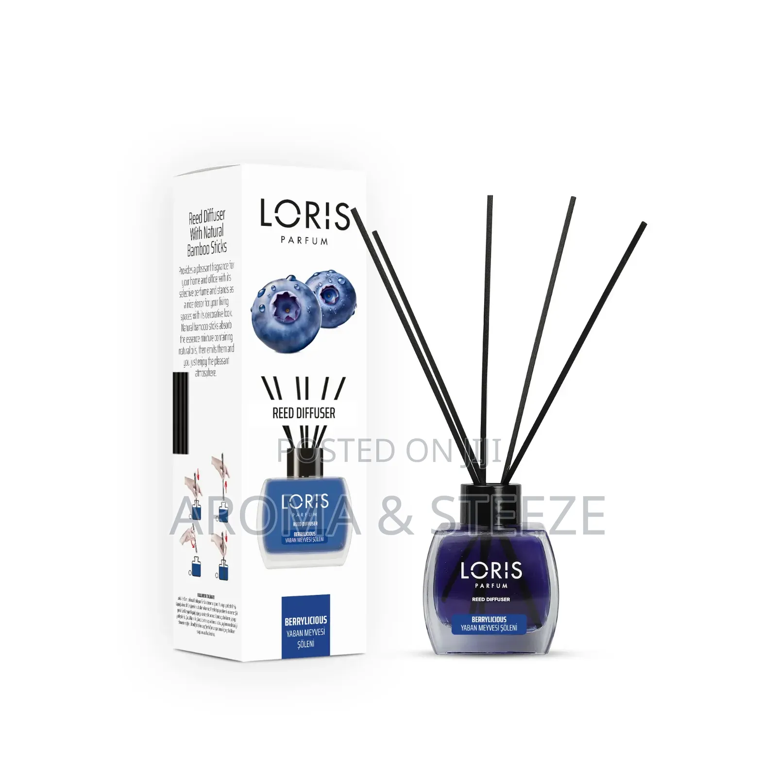 120ml Loris Parfum Reed Diffuser