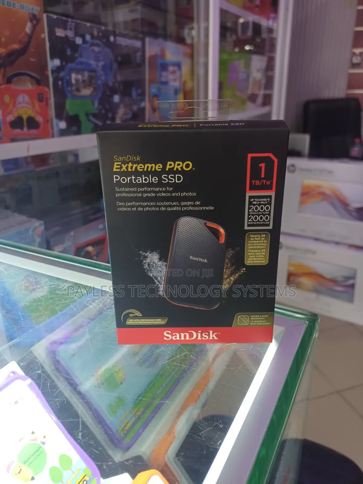 Sandisk 2tb Extreme Pro Portable SSD