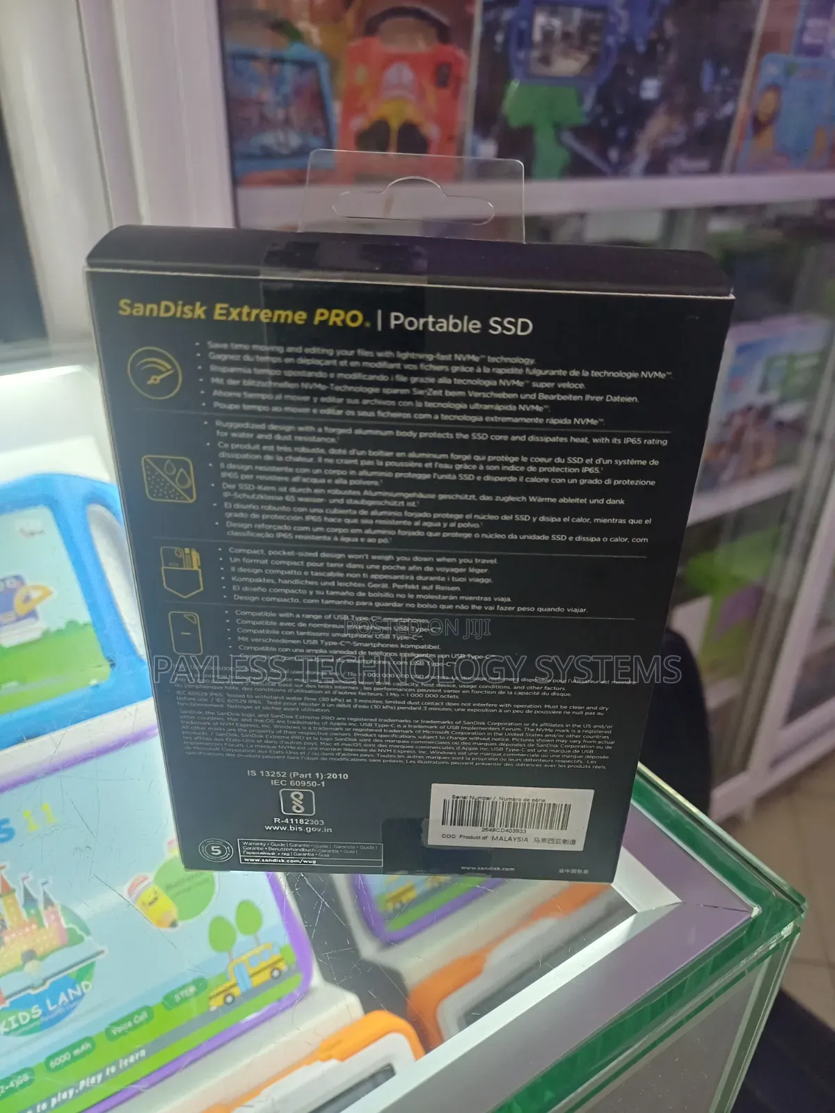Sandisk 2tb Extreme Pro Portable SSD