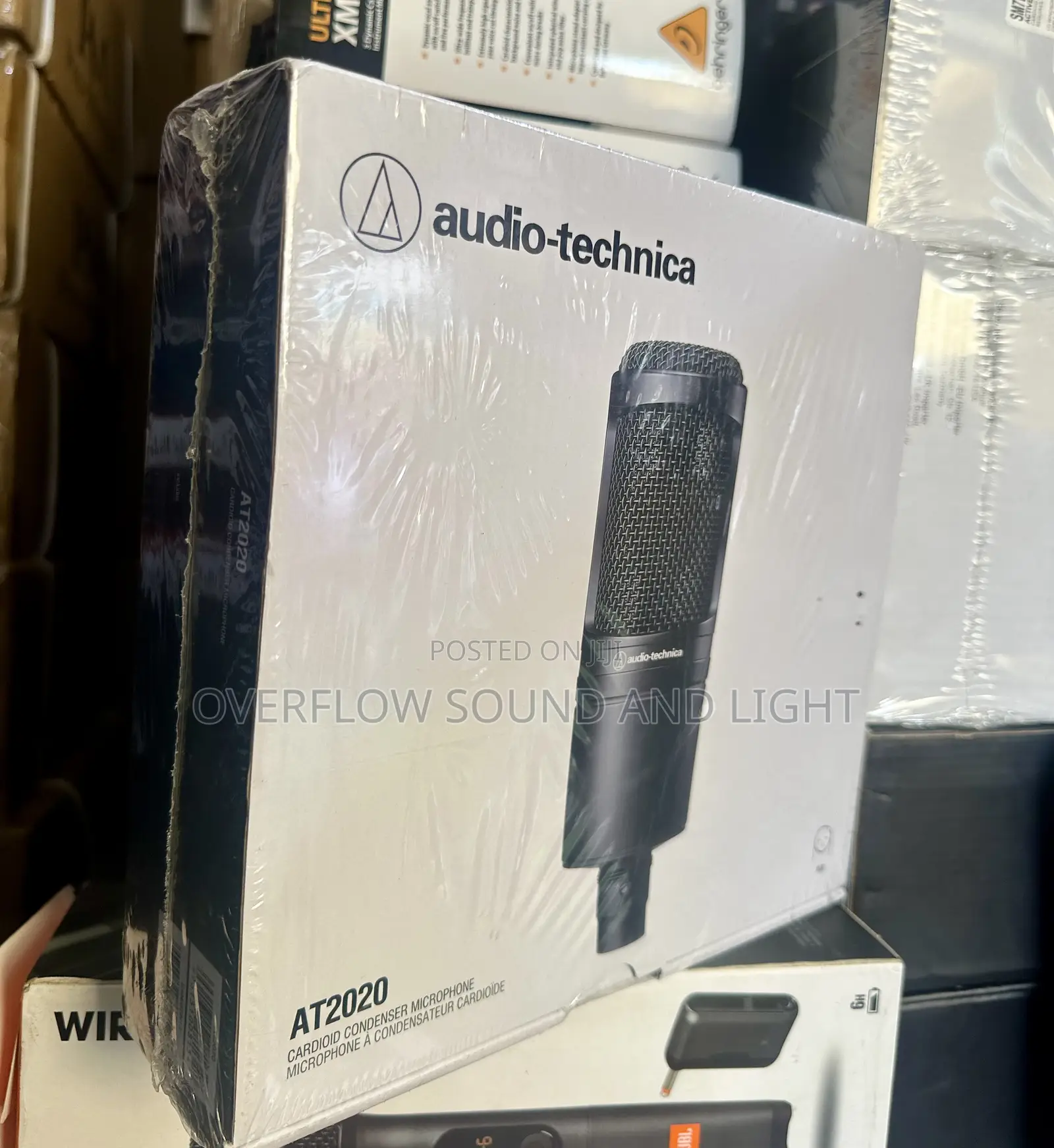 Audio Technica AT2020 Condenser Microphone