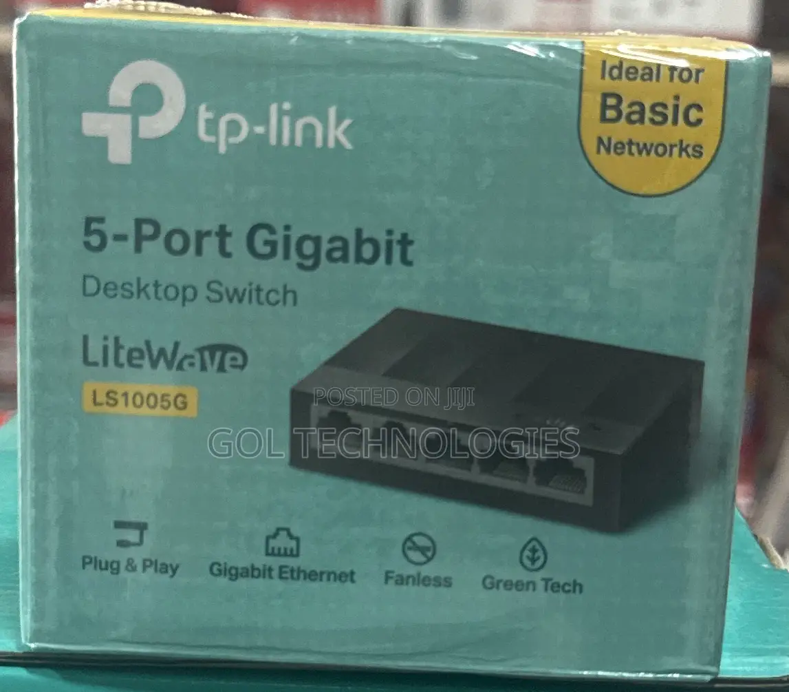 TP-Link 5 Port Gigabit Desktop Switch Ls1005g