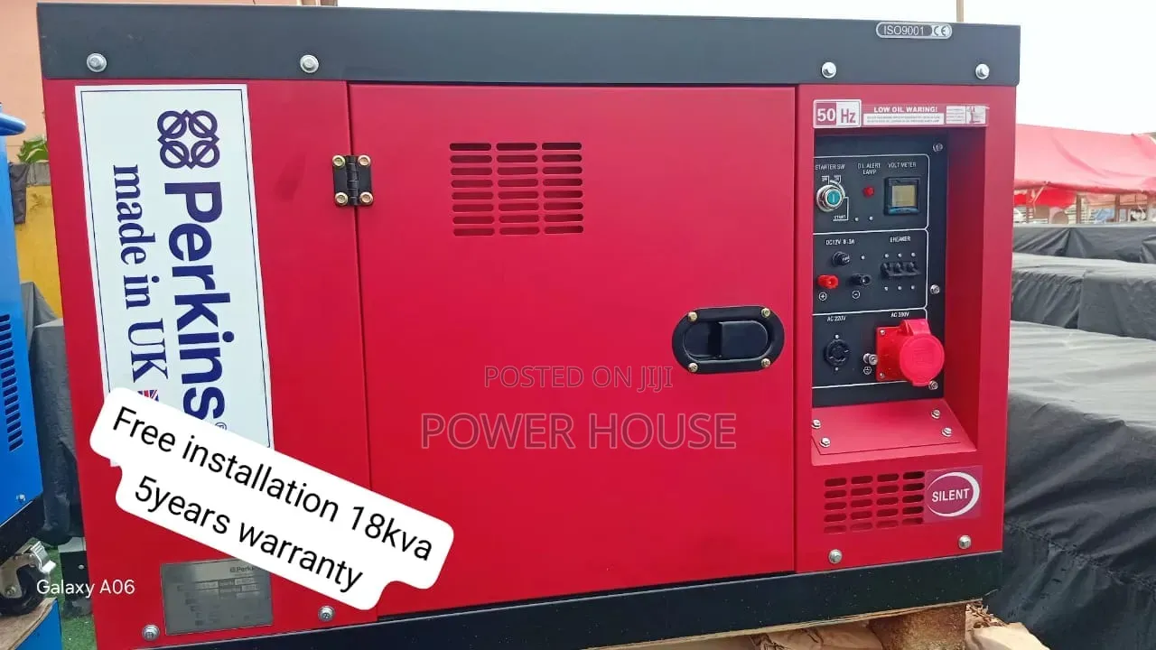 Perkins 18kVA Super Silent Diesel Generator – High Performance 18kva