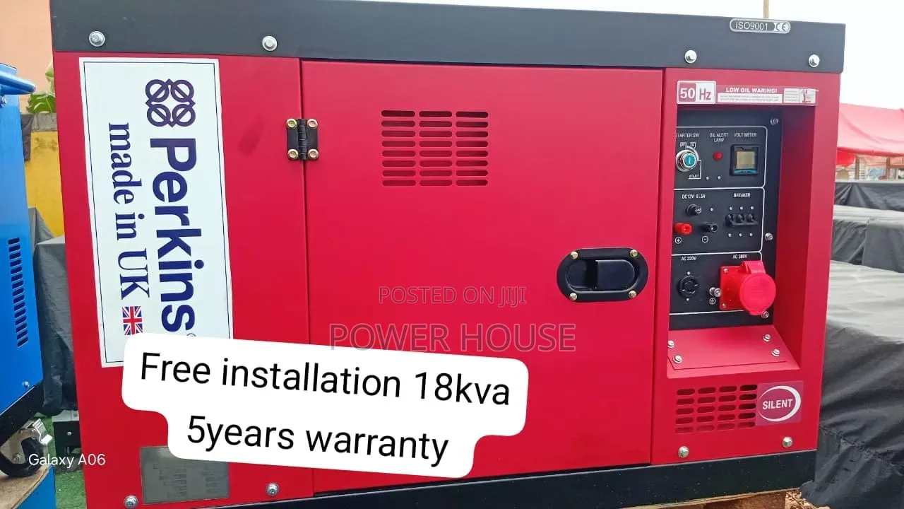 Perkins 18kVA Diesel Genset – Powerful Fuel Efficient 18kva