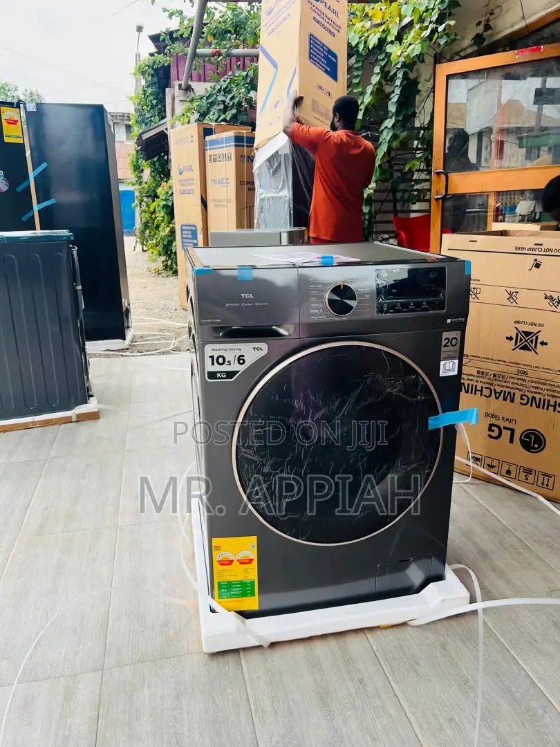 Efficient TCL 10.5kg Semi-Automatic Washing Machine(Gray).