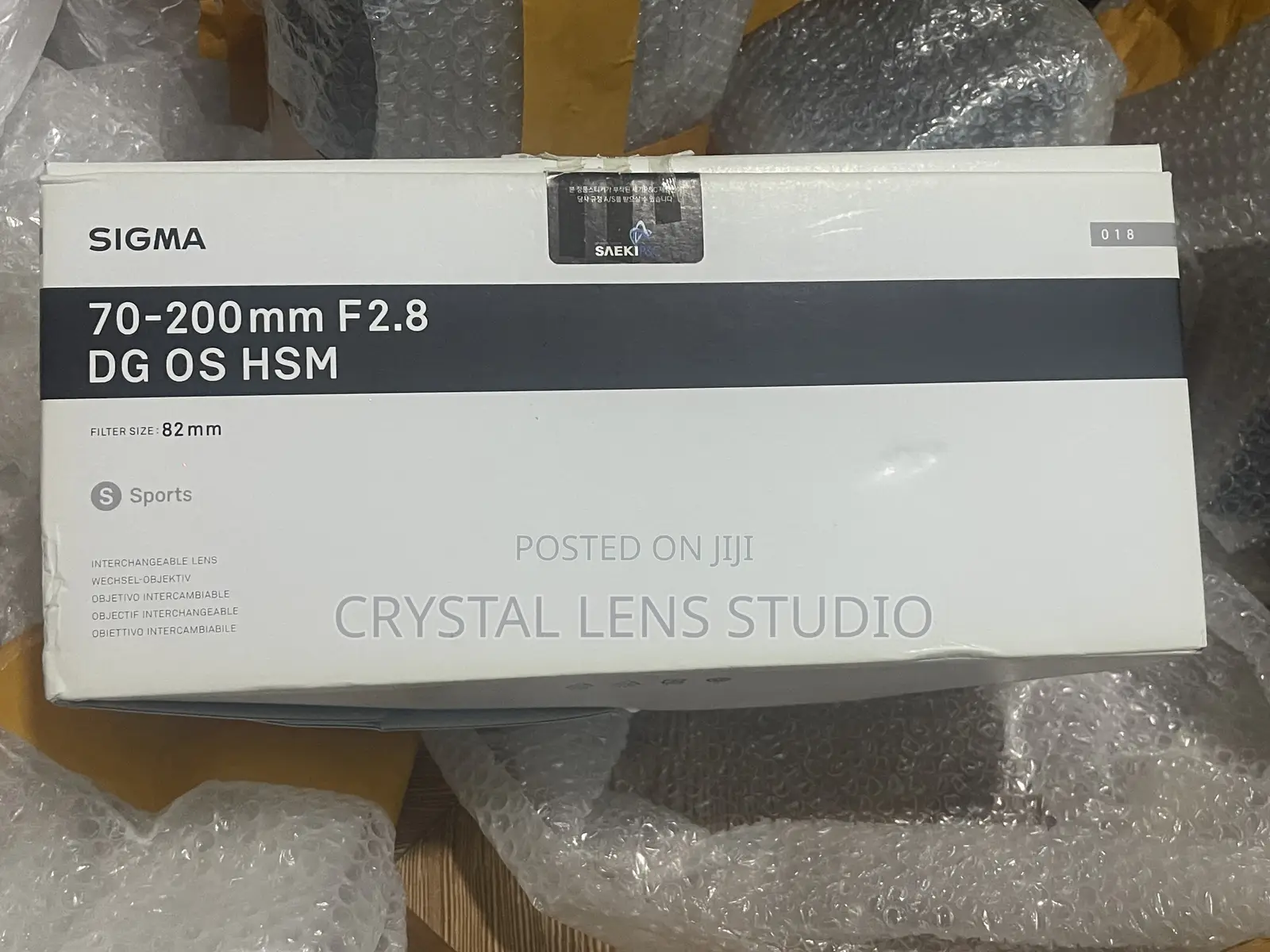 Sigma 70-200mm F2.8 Sports Dg Os HSM for Canon Mount