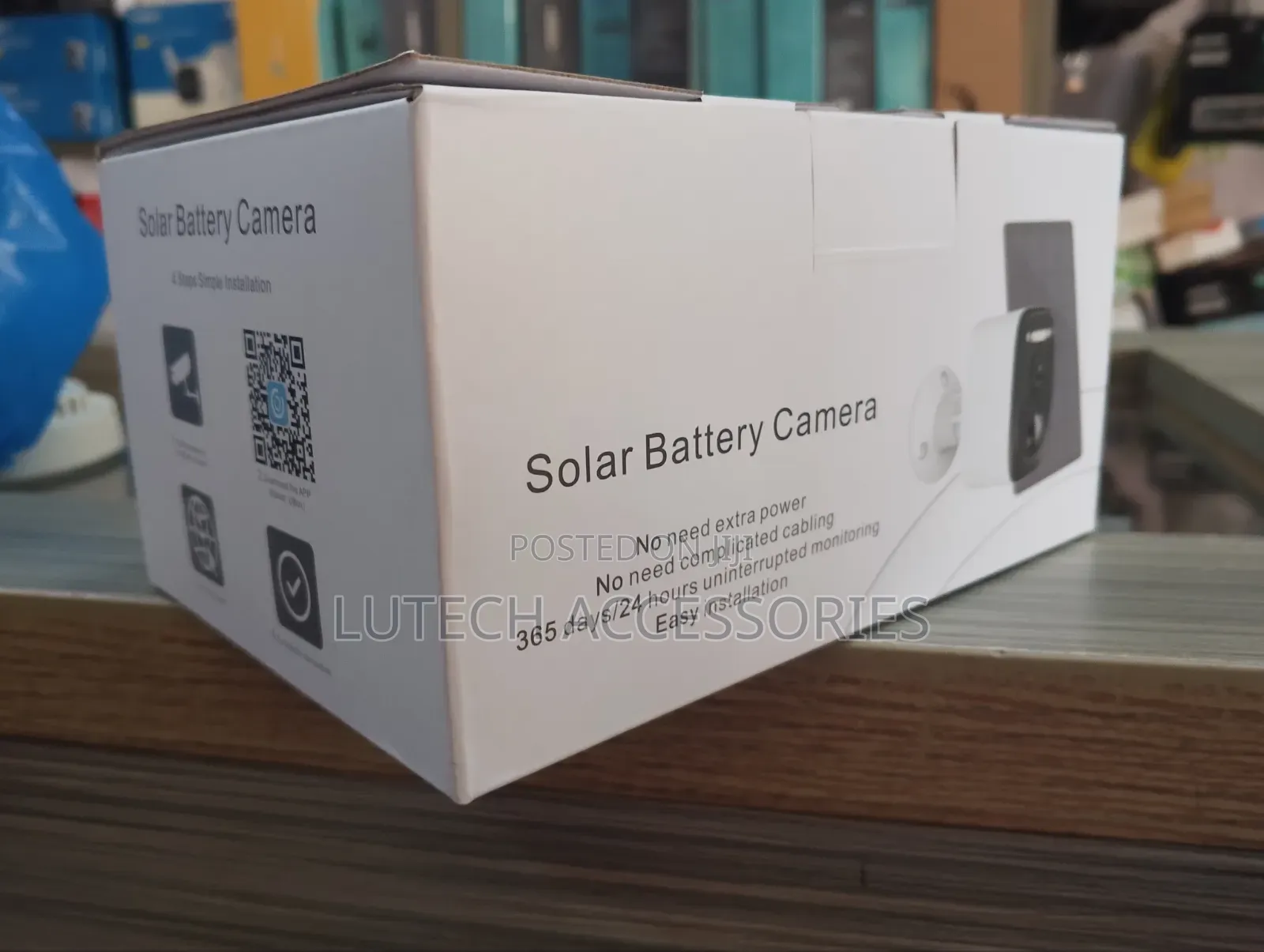 Ubox 4G Solar Battery Camera