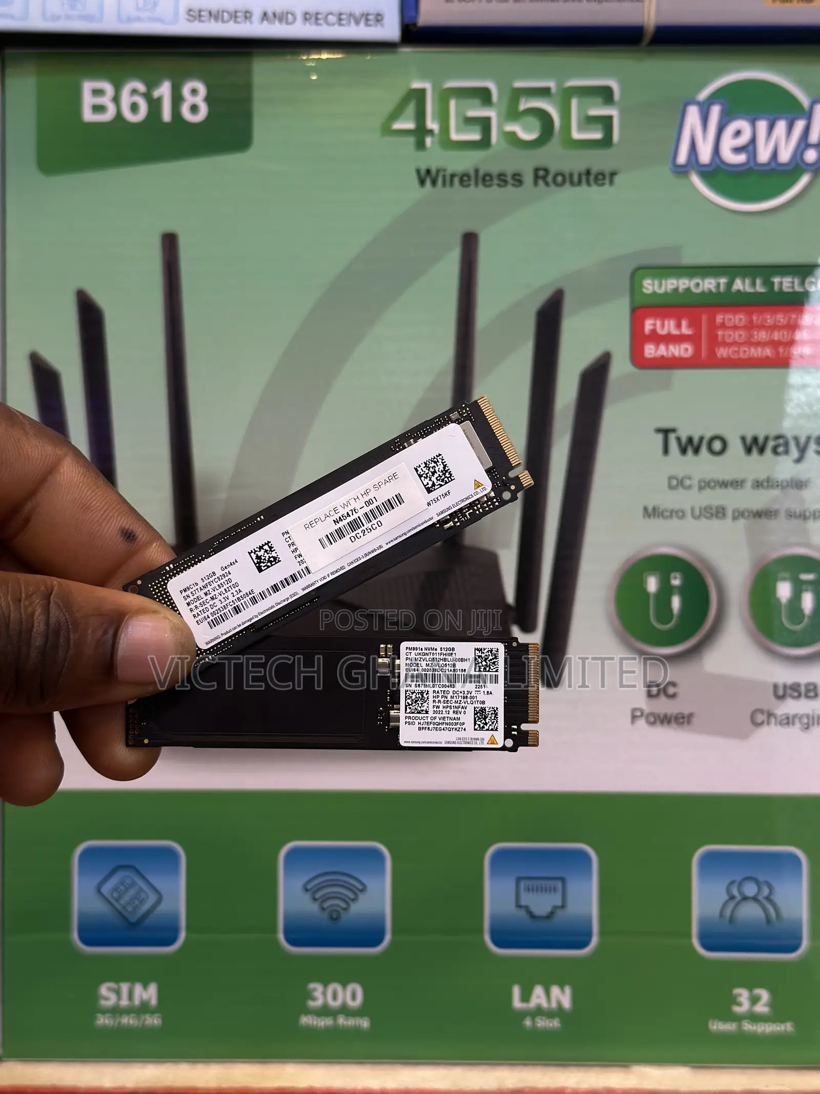 Samsung 512 M.2 SSD Drive