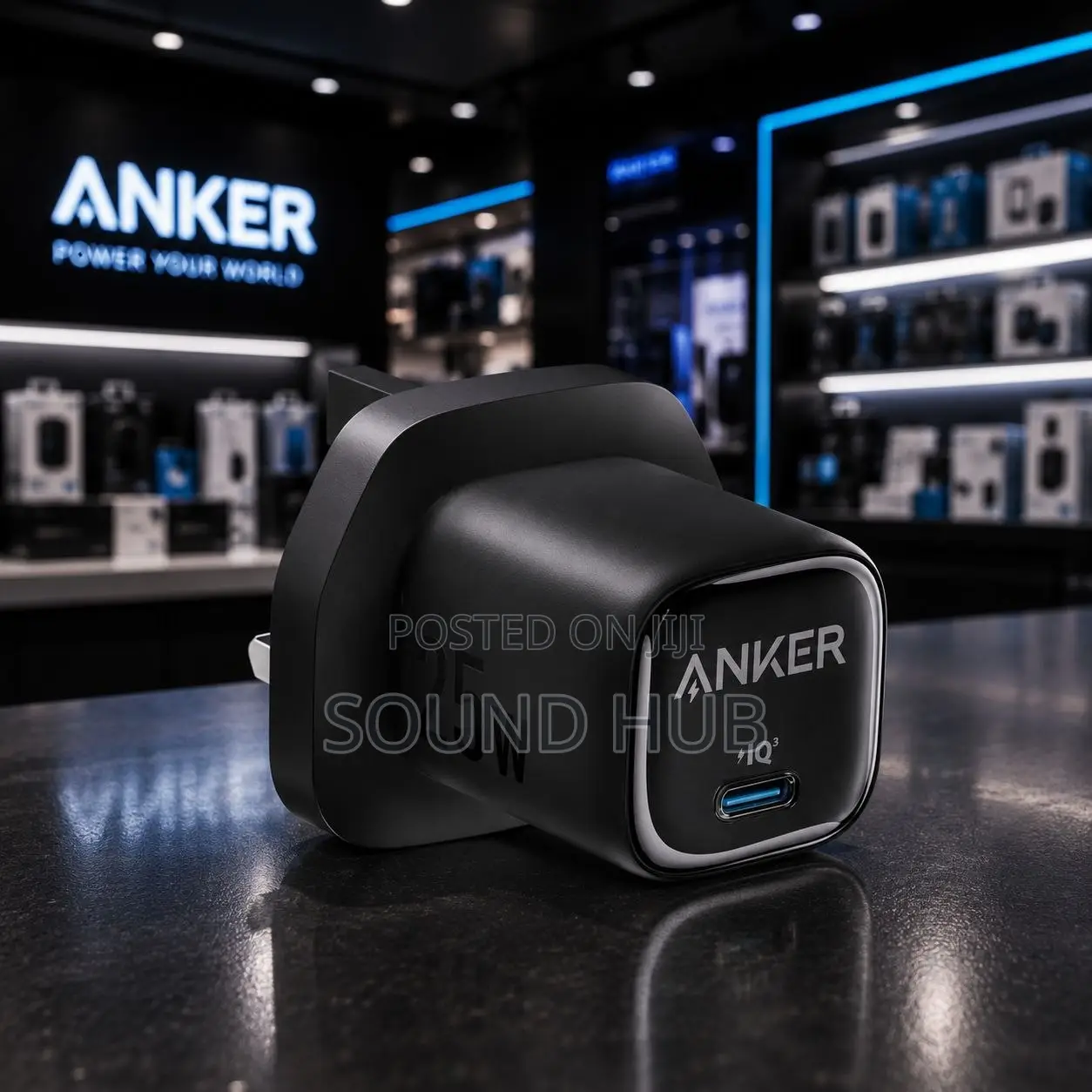 Anker Charger (25W, Compact) - Black