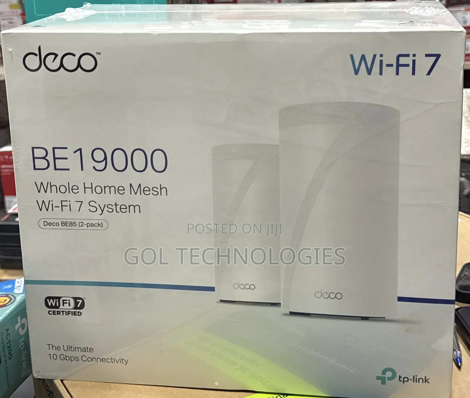 TP-Link Be19000 Mesh Wifi 7 System Deco Be85 2 Pack