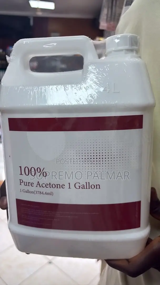 100% Pure Acetone 1 Gallon (3.784L) – Industrial Grade Solvent
