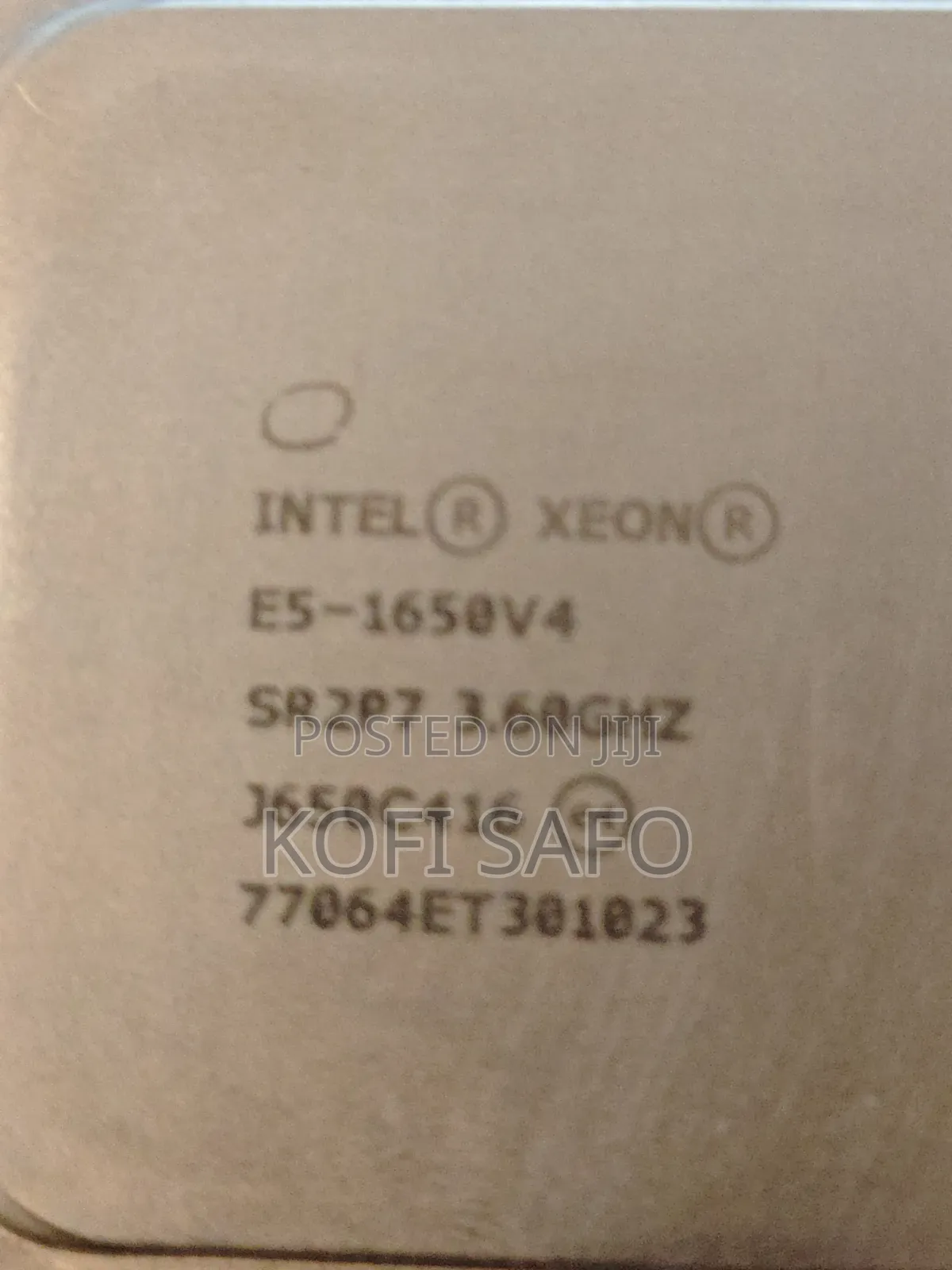 Xeon E-5 1650v4 X99 Six CPU 12thrds 4.0GHz