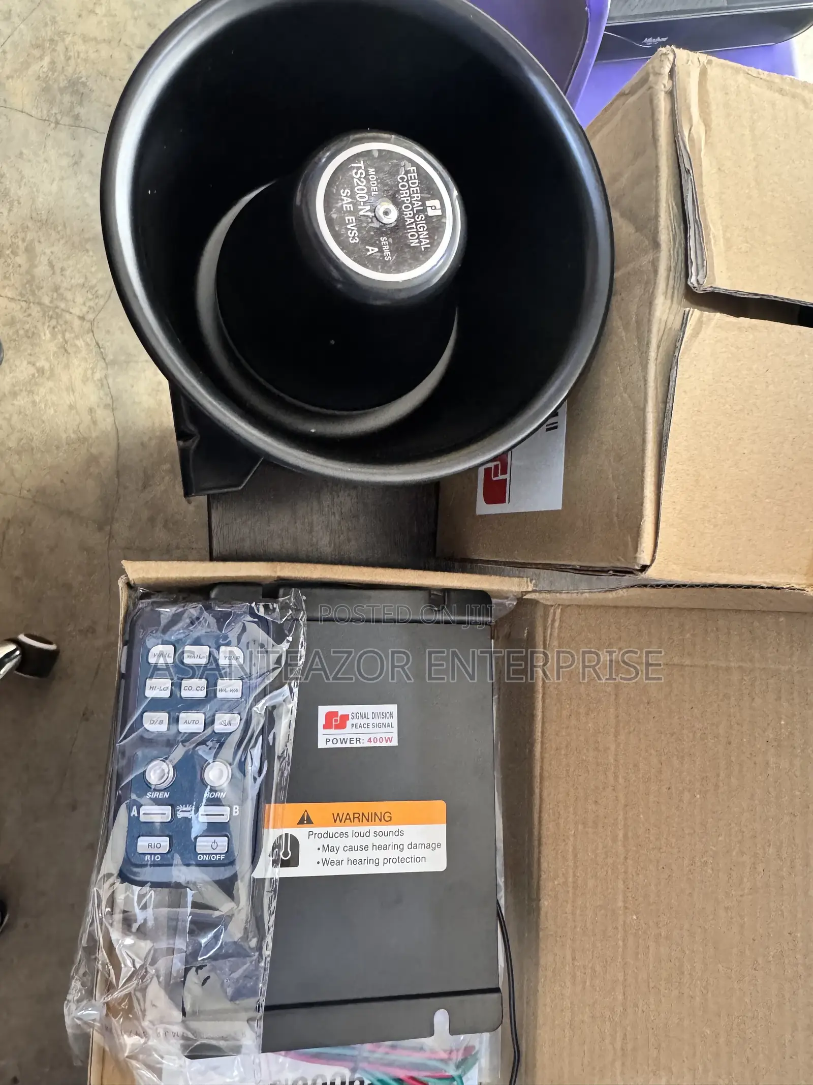 Police Siren 400W