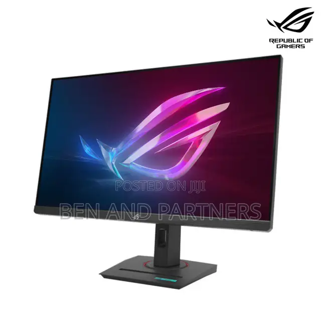 ASUS Rog 27”, Uhd , Ips, 160hz, 1ms, Dual Mode Gaming Monitors