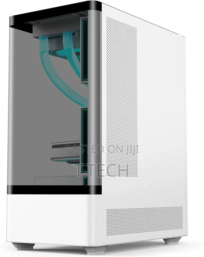 Mini Tower Gaming Case With Argb Fans