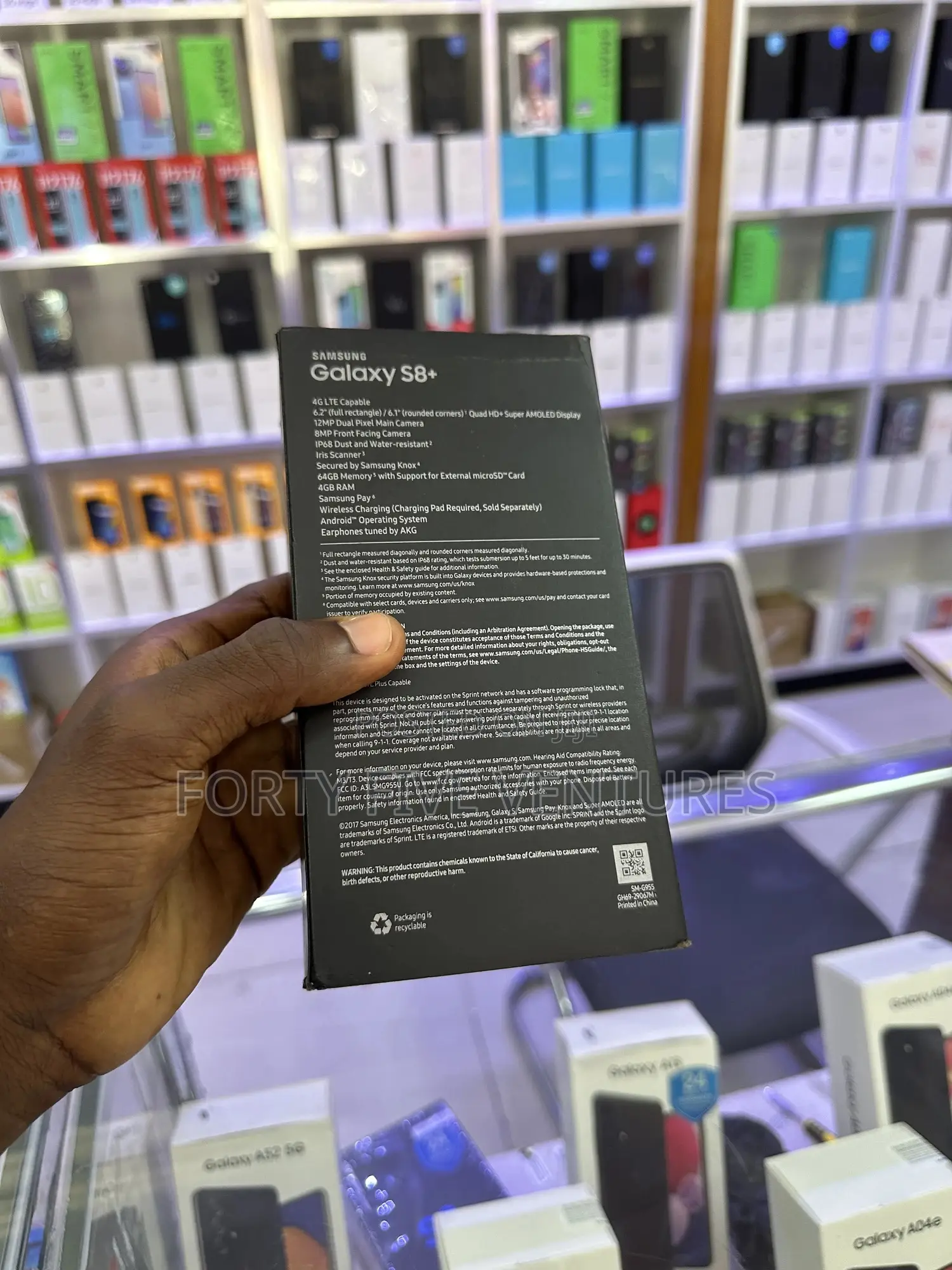 New Samsung Galaxy S8 Plus 64 GB Black