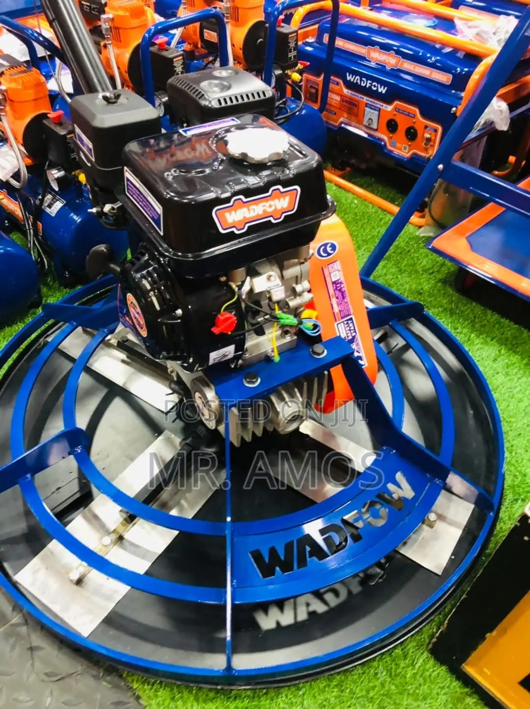 100KG Gasoline Power Trowel With 9HP Engine - WQM1A46