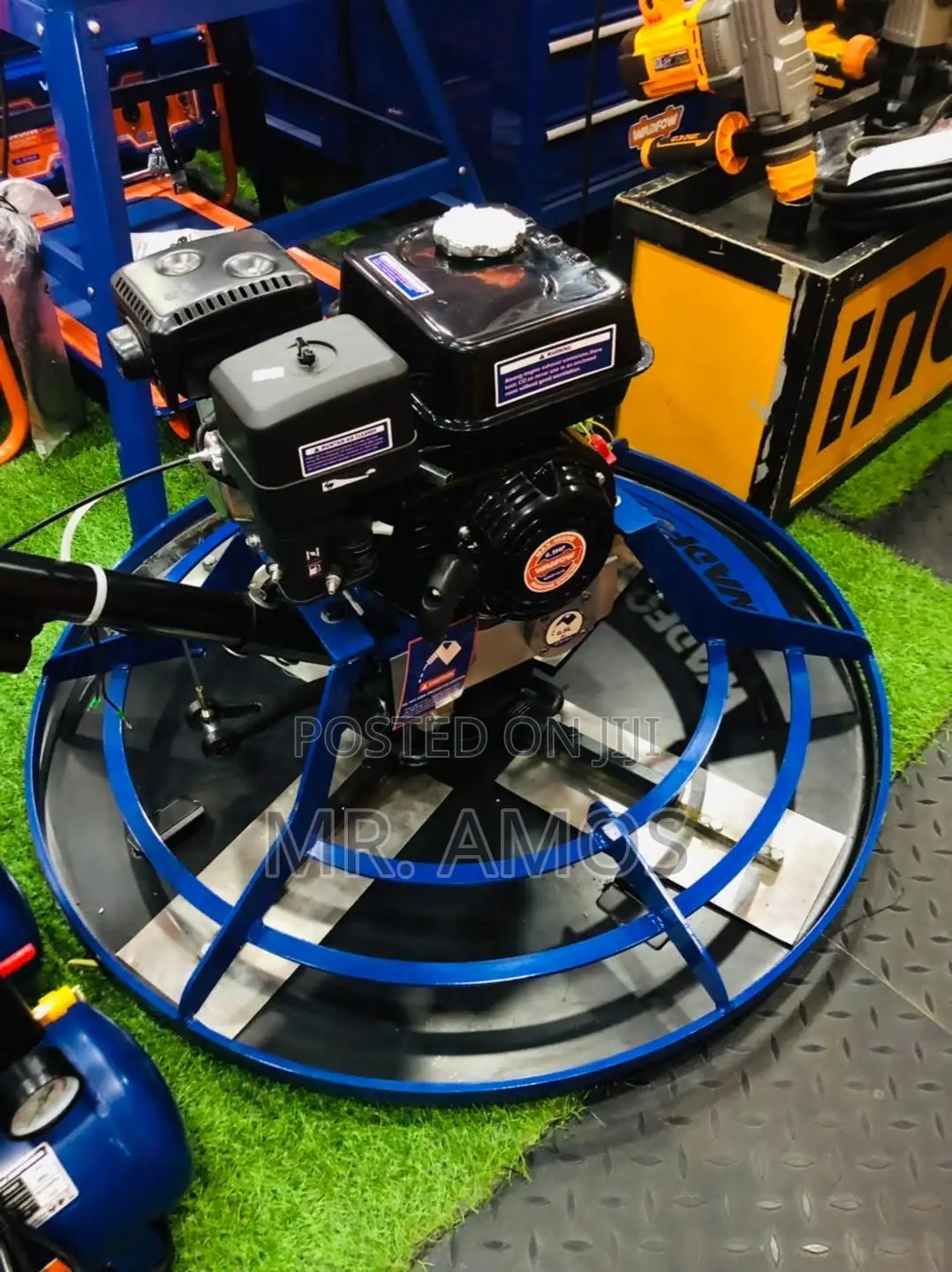100KG Gasoline Power Trowel With 9HP Engine - WQM1A46